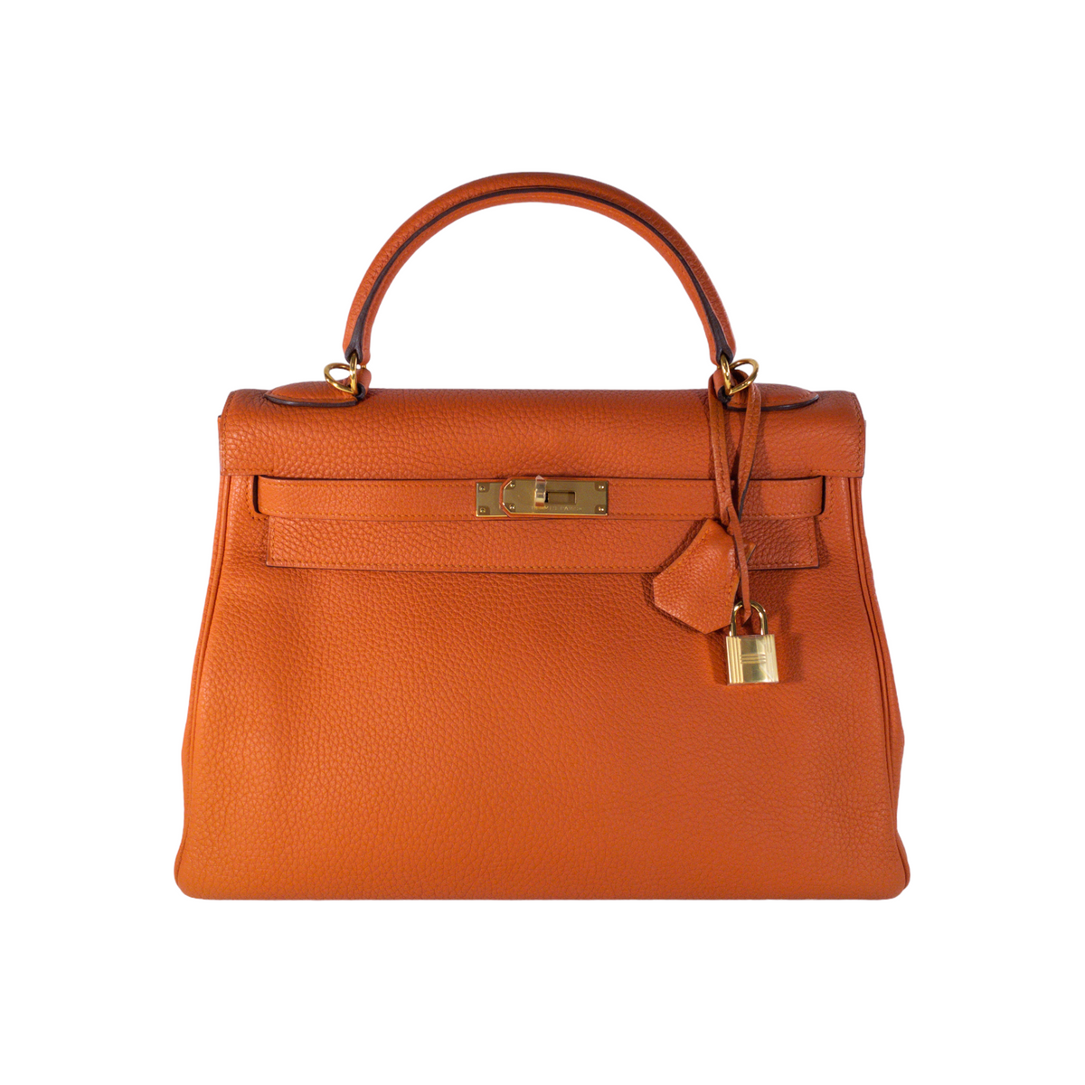 Hermes Kelly 32cm Epsom Leather Handbag Red Silver Replica Sale Online With  Cheap Price