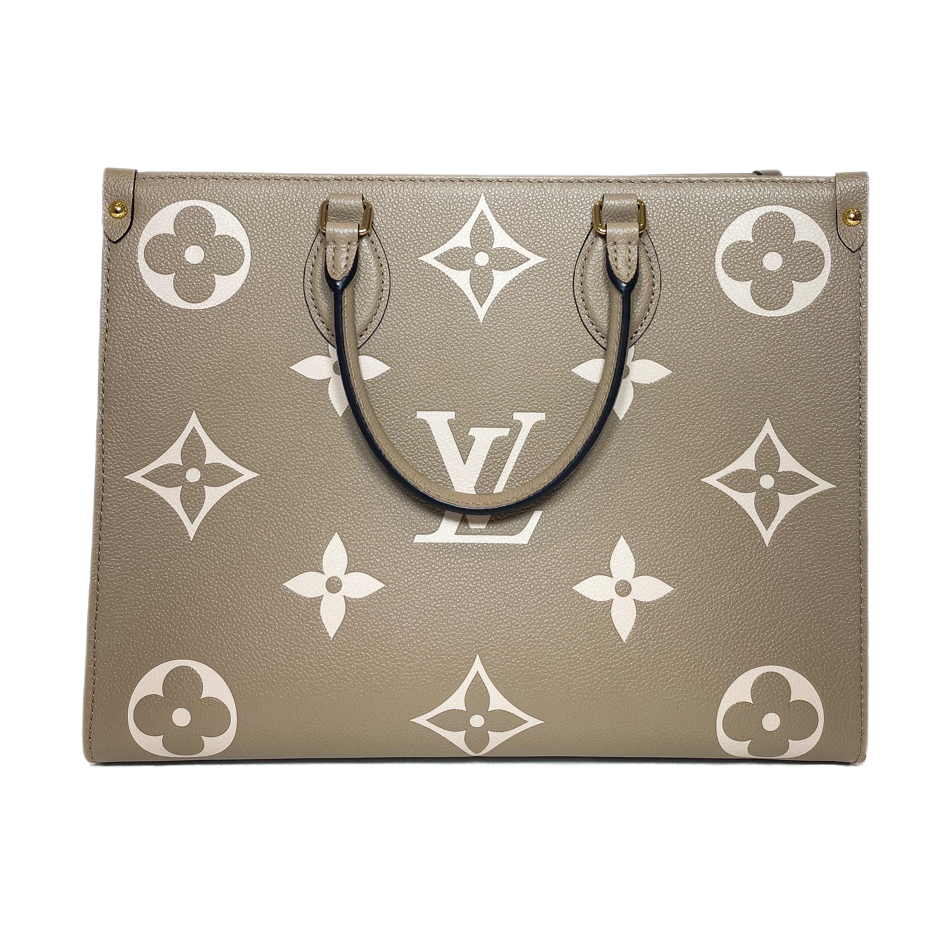 Louis Vuitton Creme Tourterelle Monogram OnTheGo