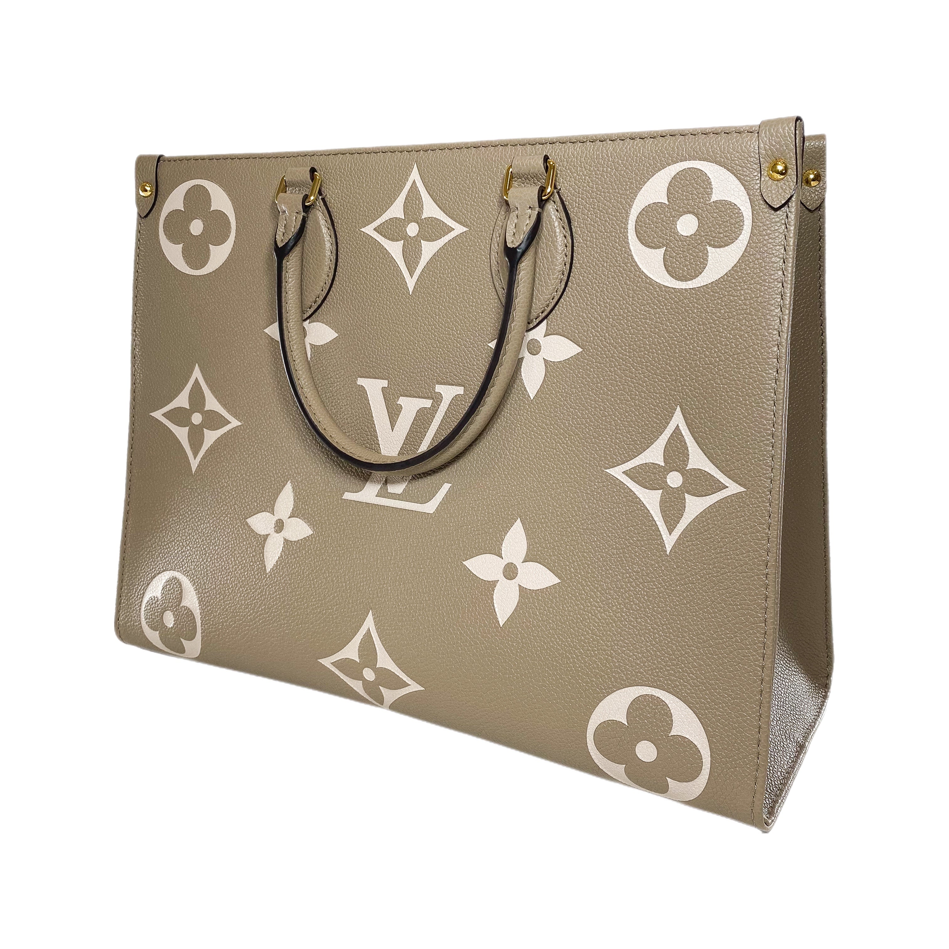 Louis Vuitton Creme Tourterelle Monogram OnTheGo