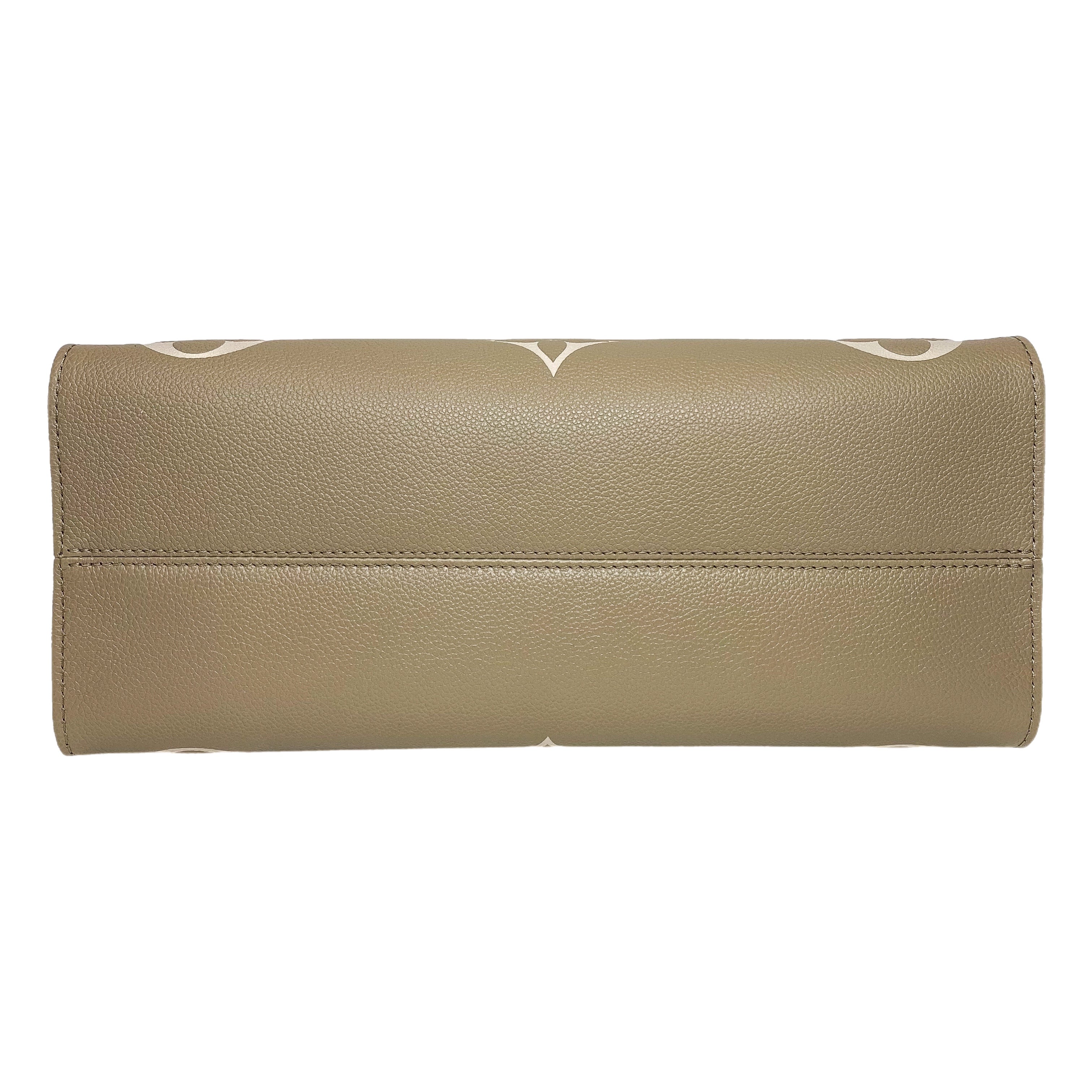 Louis Vuitton Creme Tourterelle Monogram OnTheGo