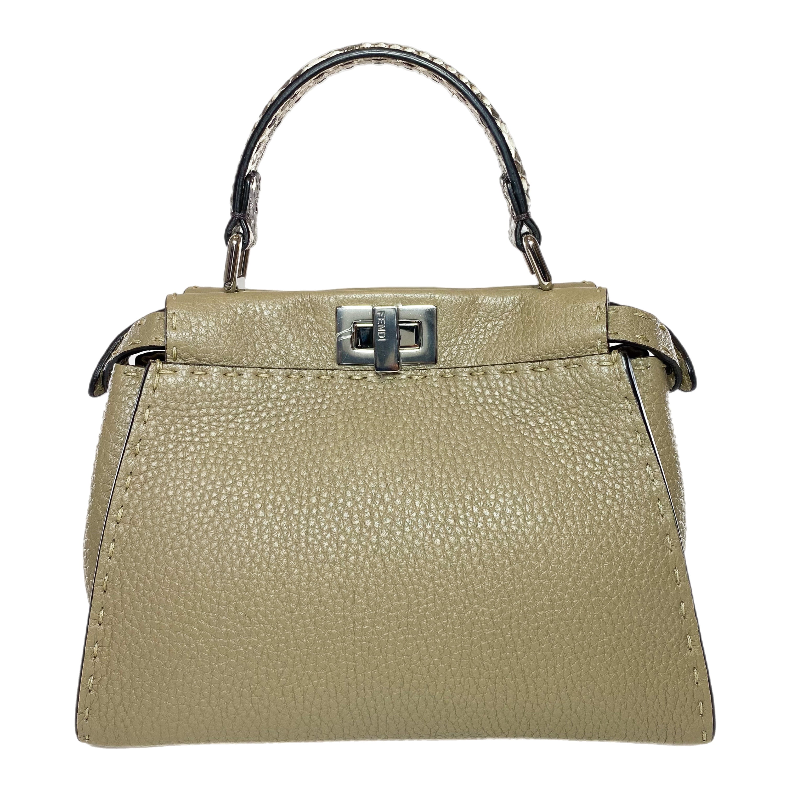 Fendi deals peekaboo mini beige