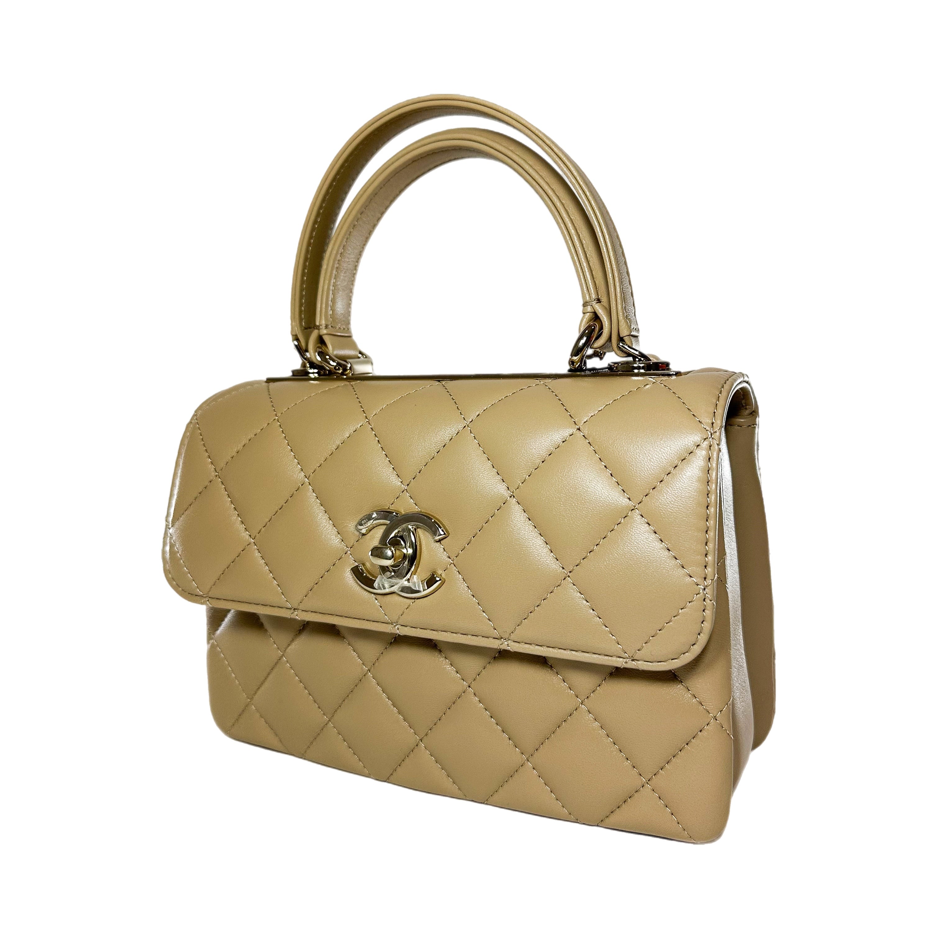 Chanel Beige Mini Trendy