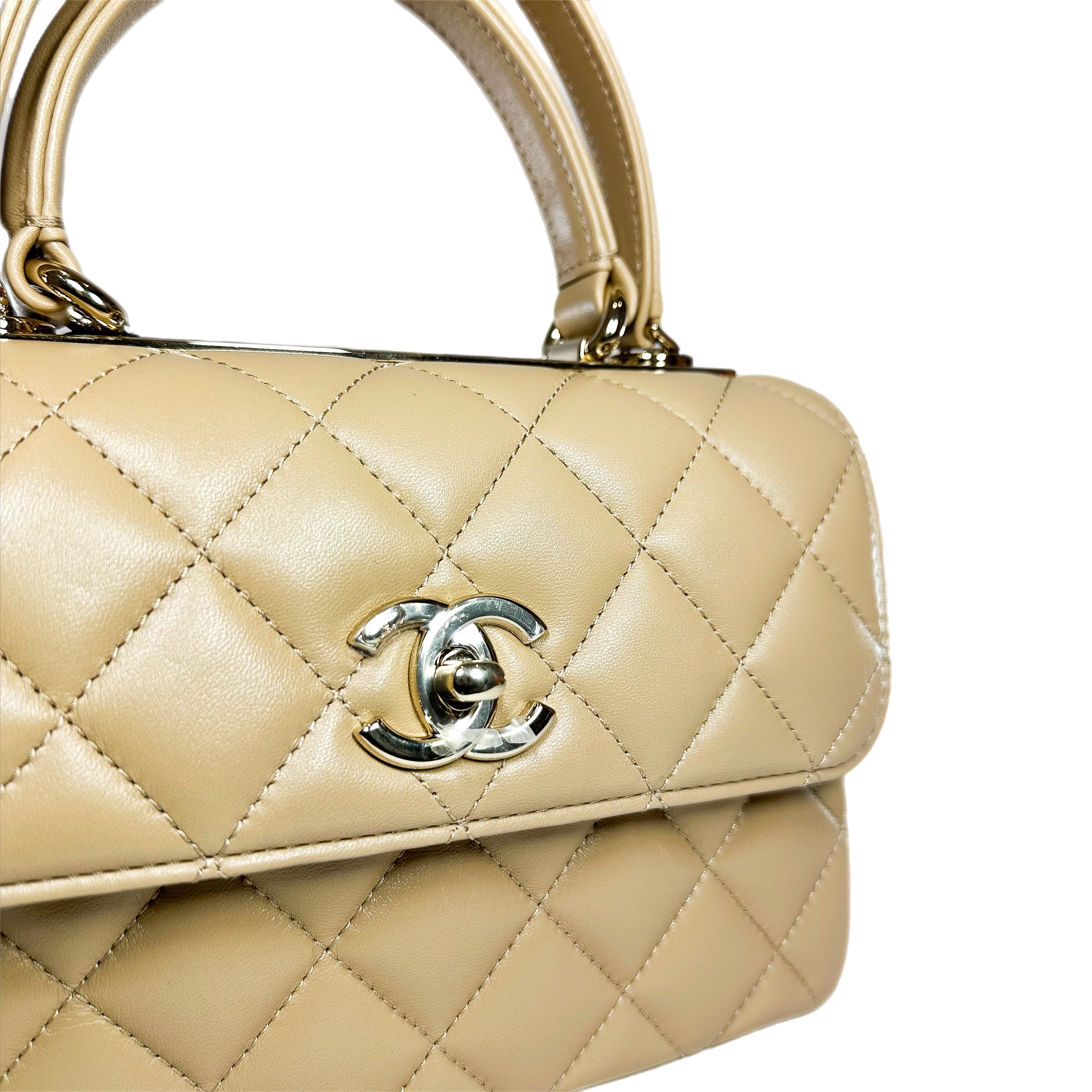 Chanel Beige Mini Trendy