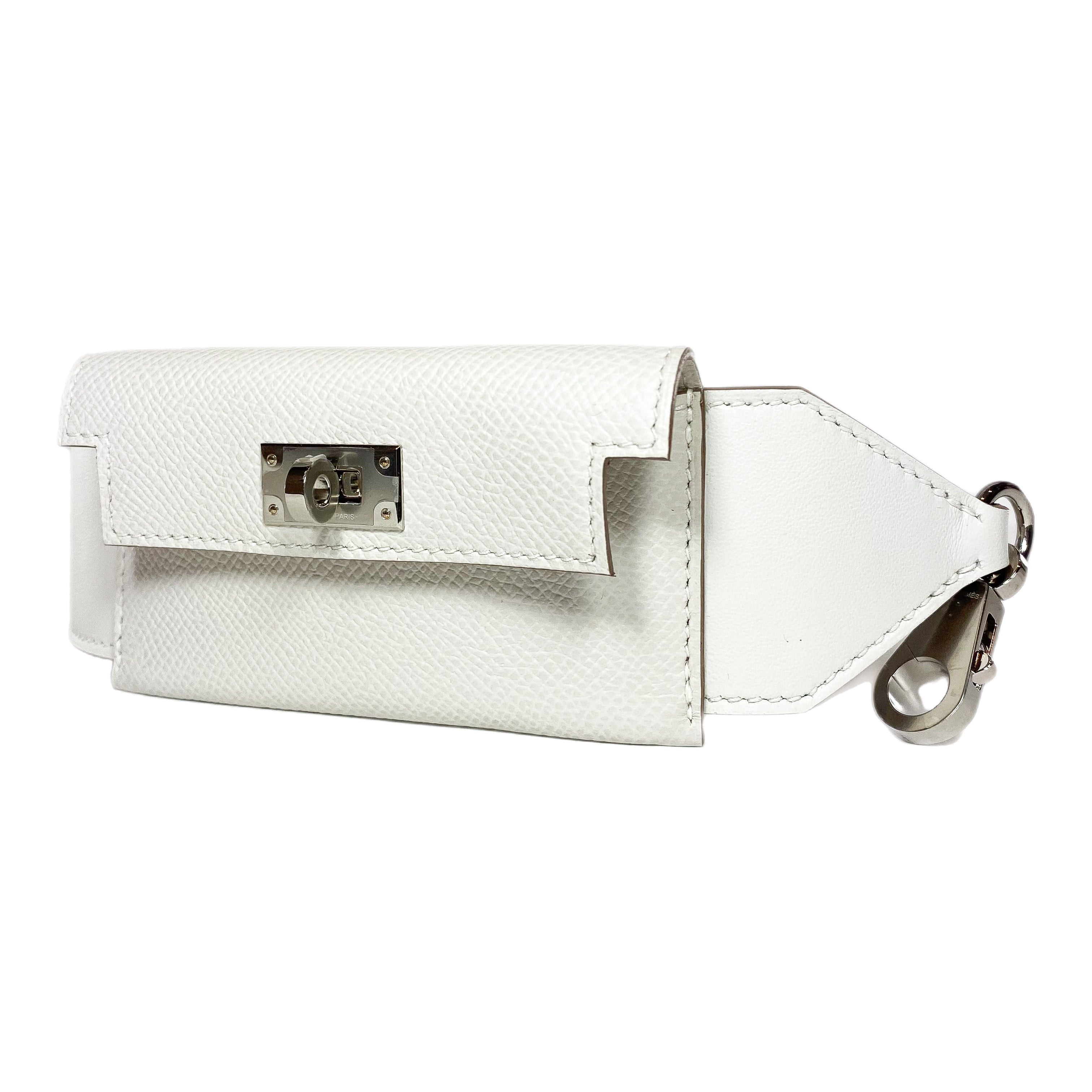 Hermes Kelly Mushroom Epsom Swift Pocket Strap Palladium Hardware