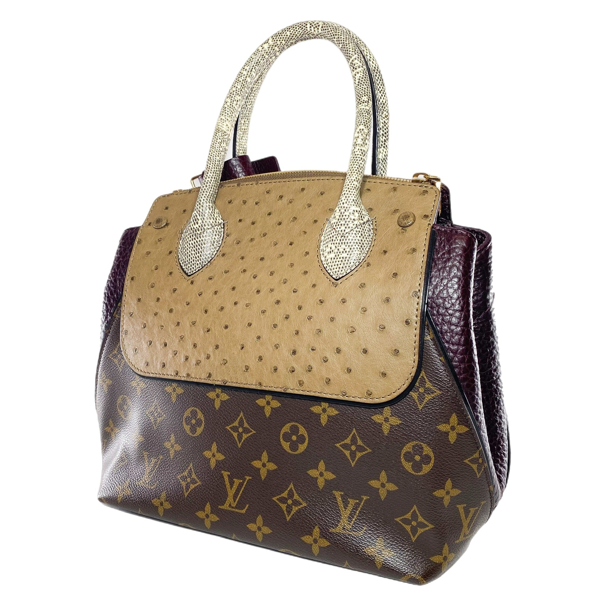 Louis vuitton ostrich bag on sale