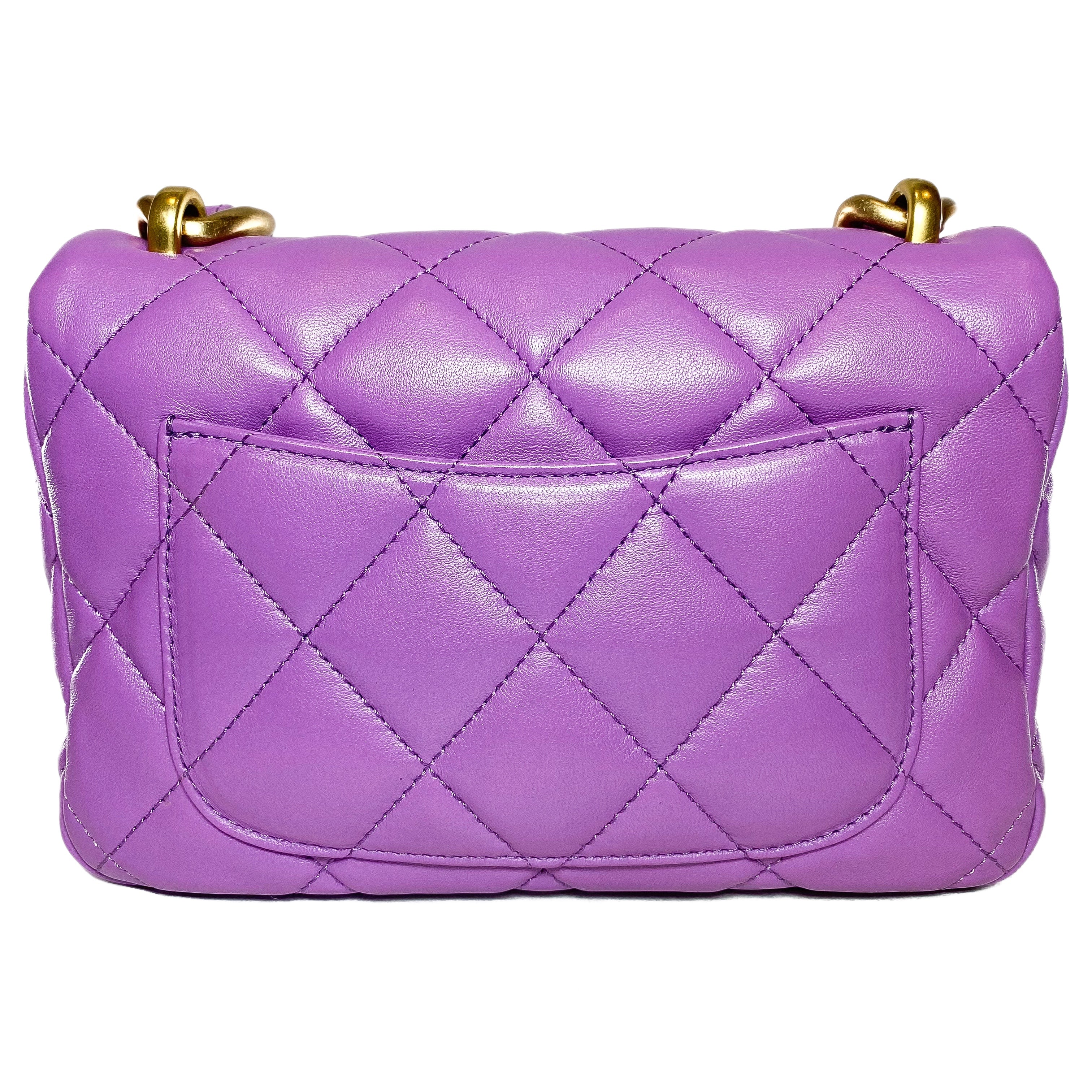 Chanel Lavender Funky Town Flap Bag