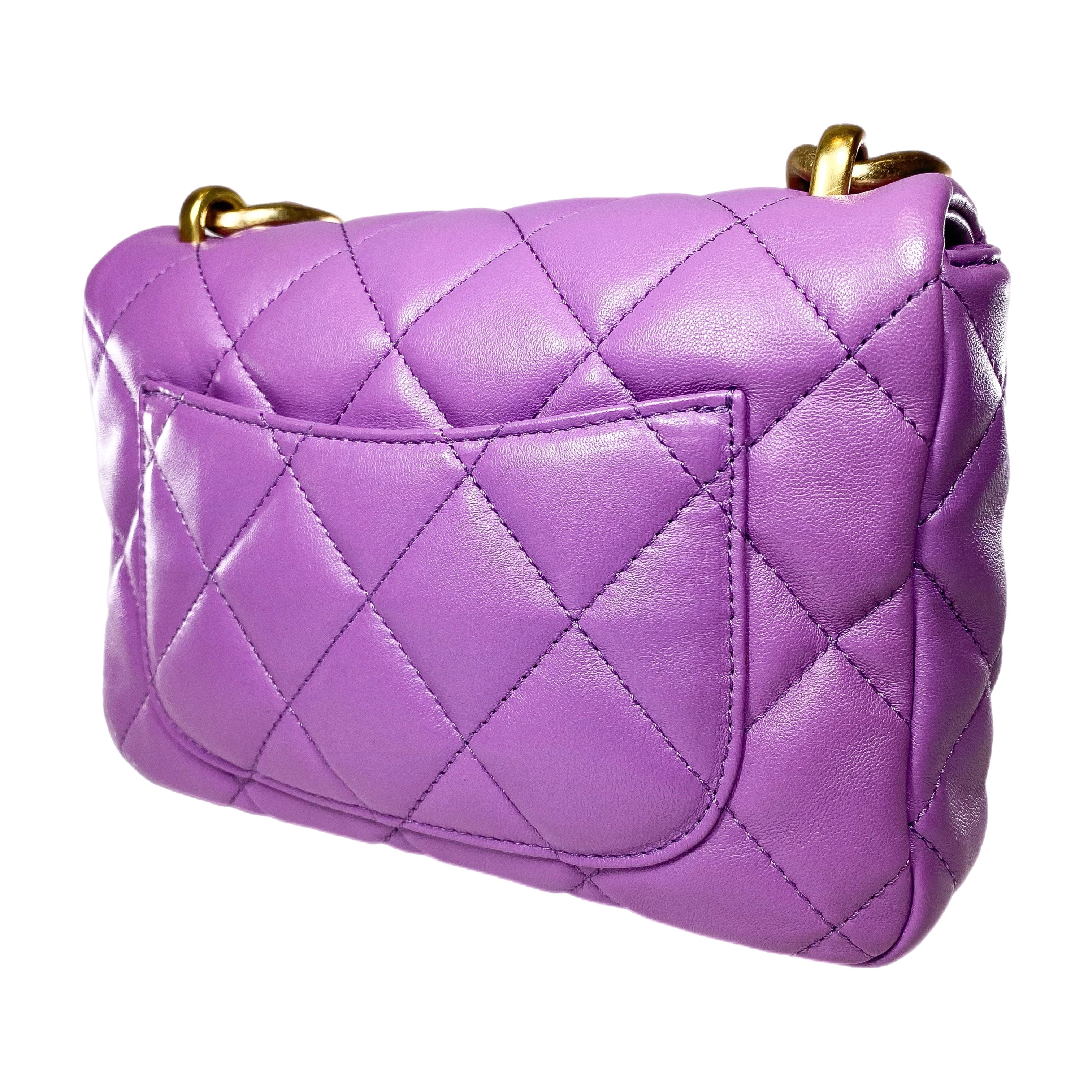 Chanel Lavender Funky Town Flap Bag