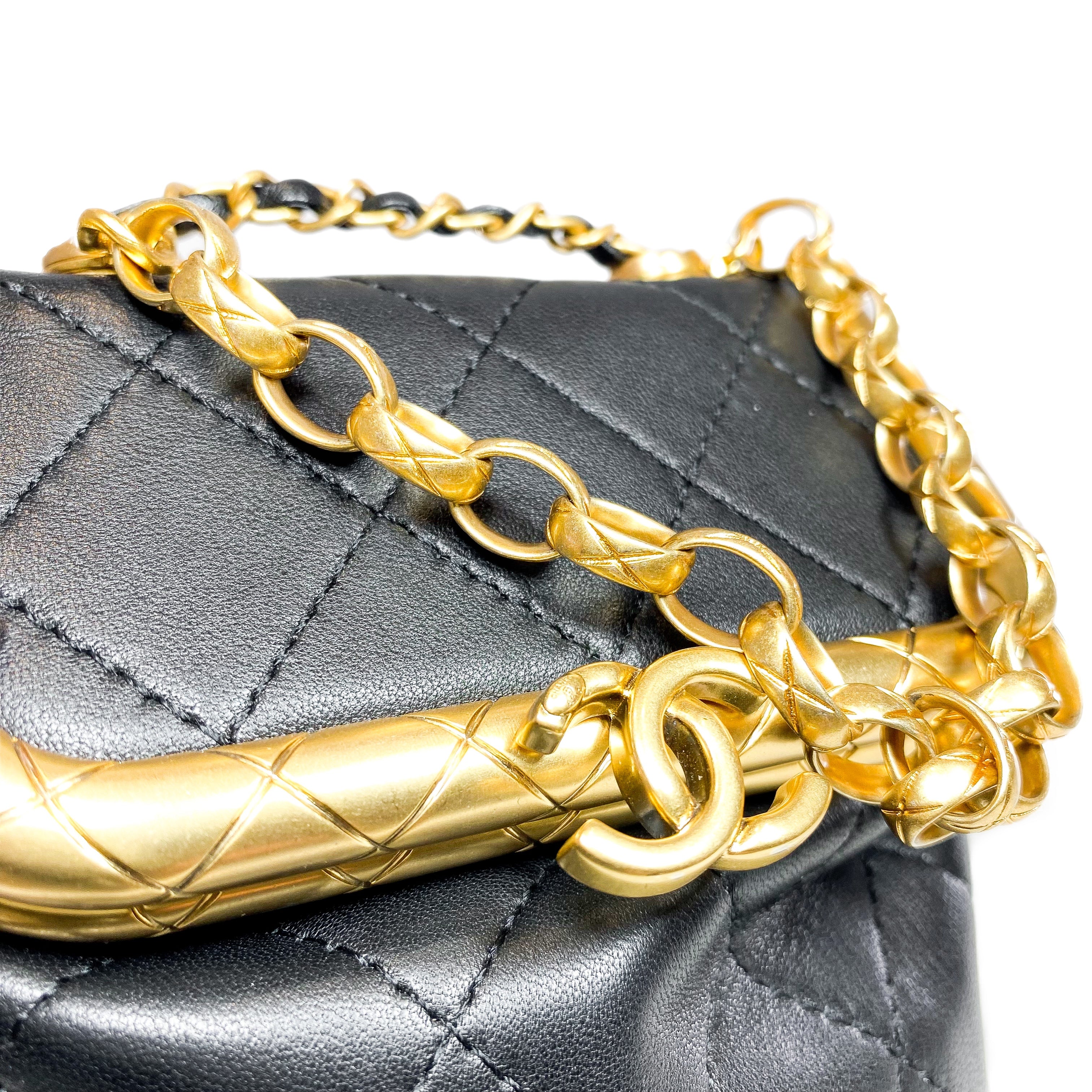 Chanel Black Quilted Micro My Crush Bag