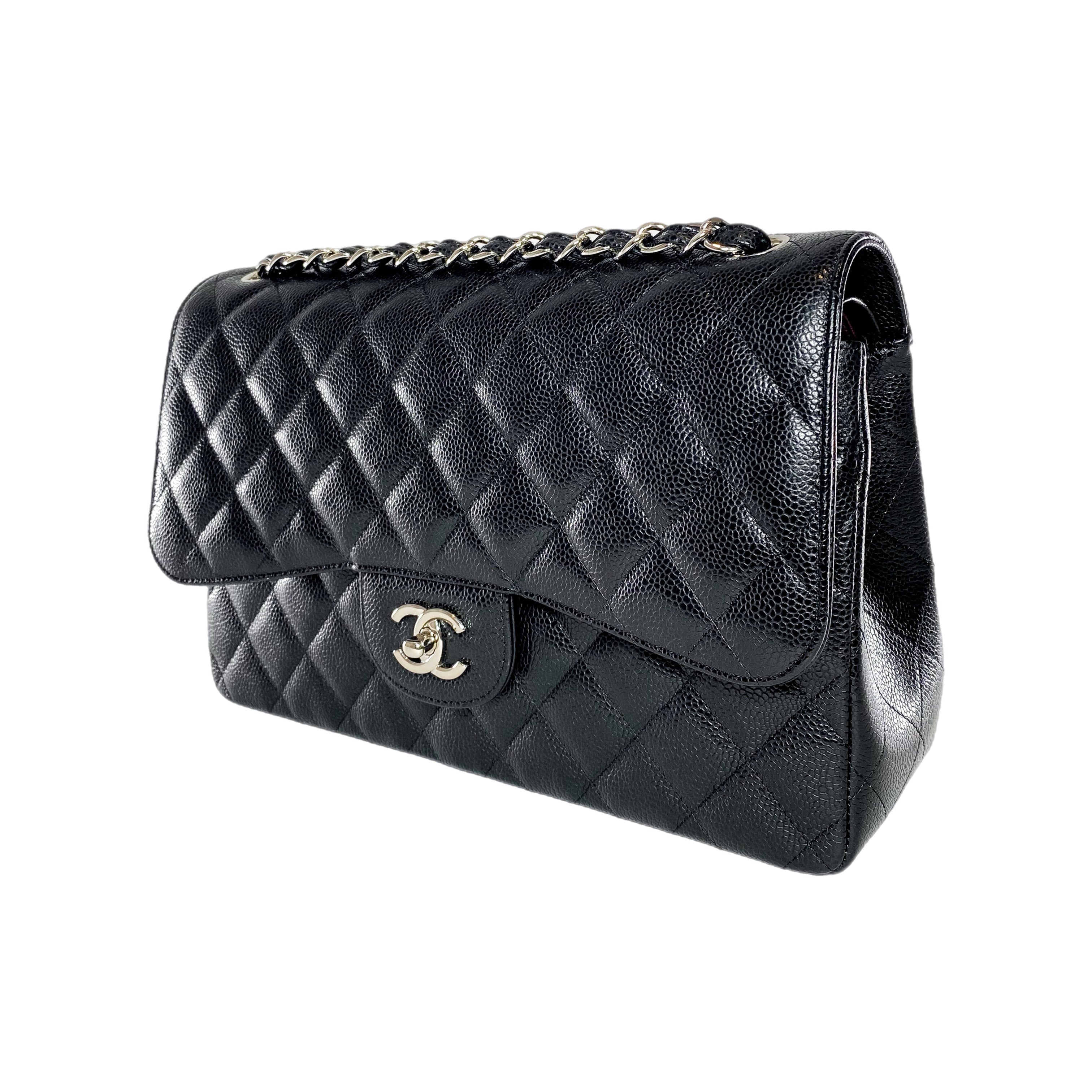 Chanel Black Jumbo Double Flap Bag