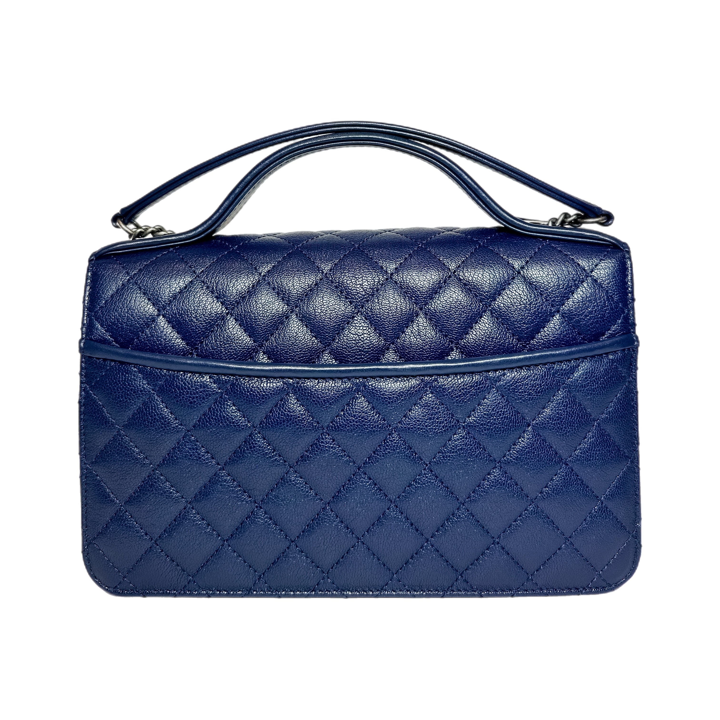 Chanel Navy University Flap Bag