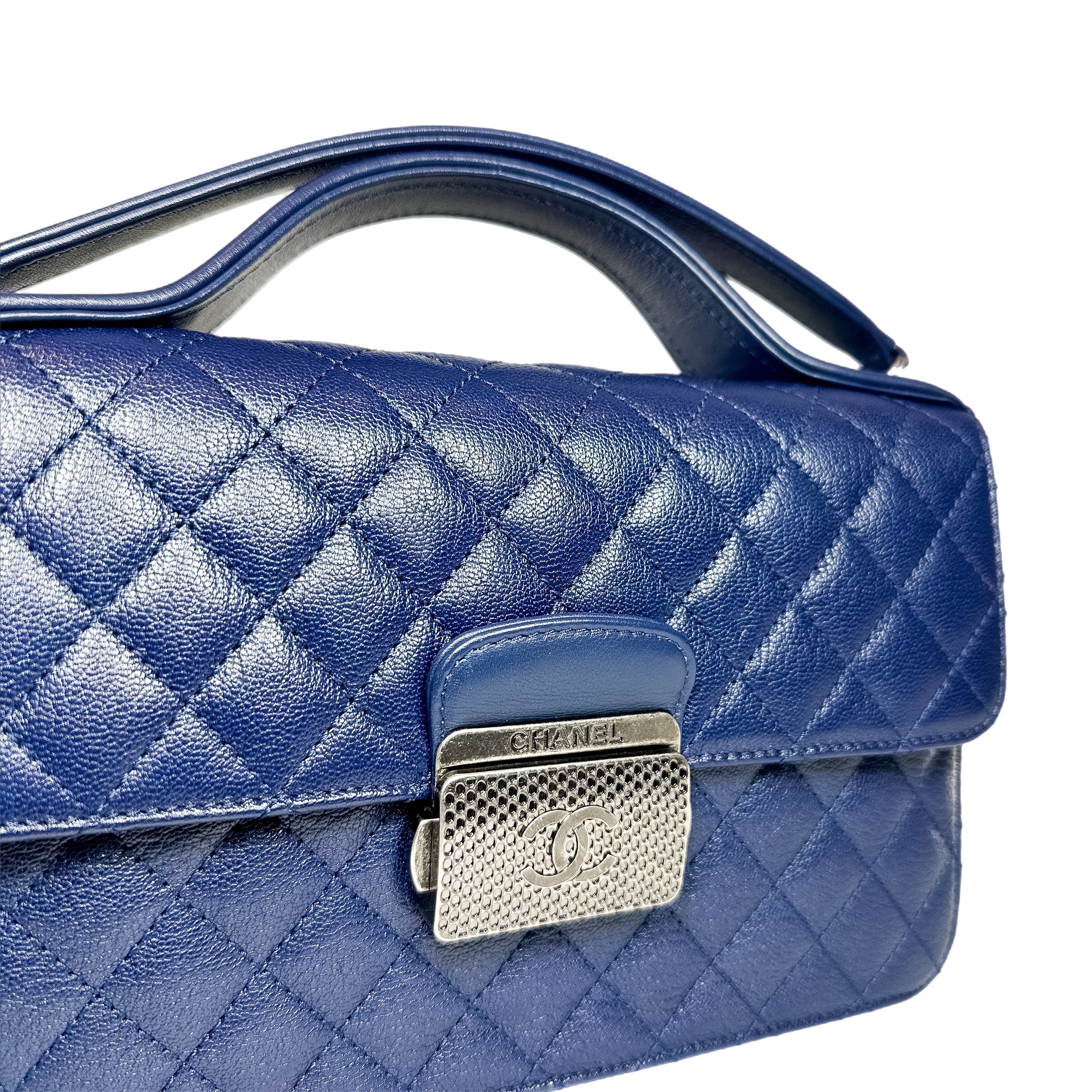 Chanel Navy University Flap Bag