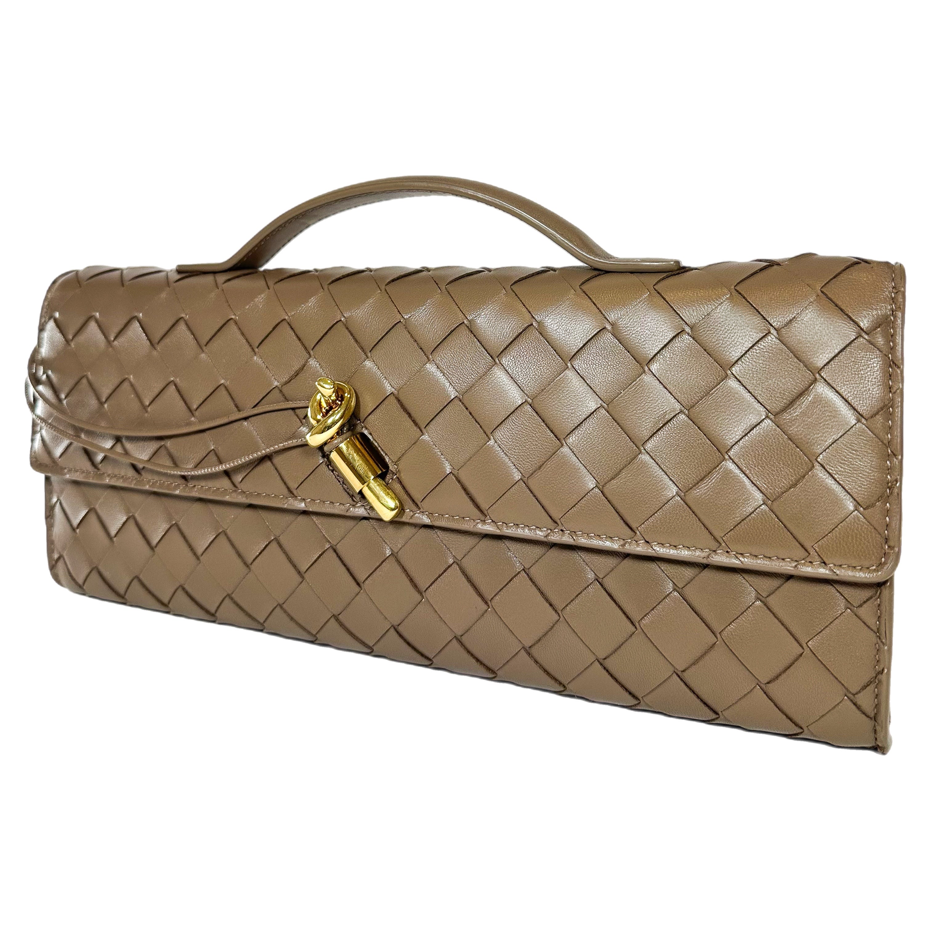 Bottega Veneta Pinecone Andiamo Clutch