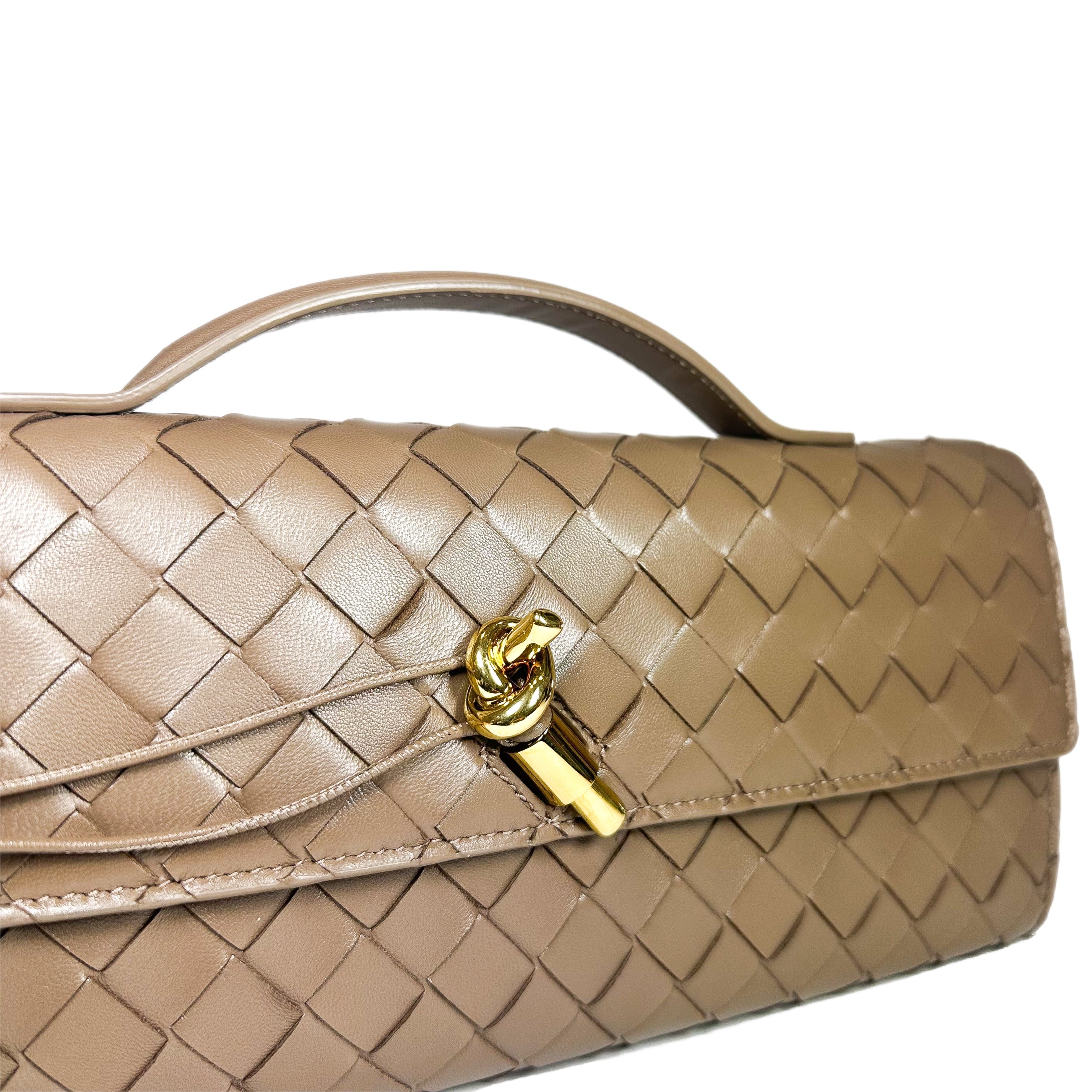 Bottega Veneta Pinecone Andiamo Clutch