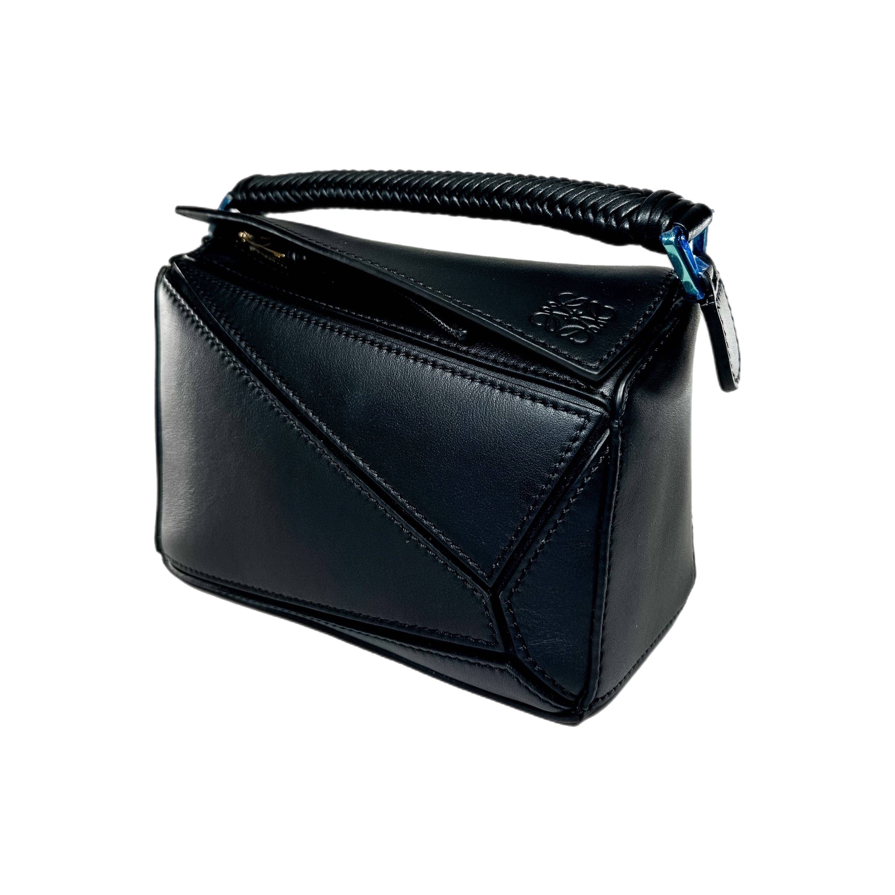 Loewe Black Mini Puzzle Bag