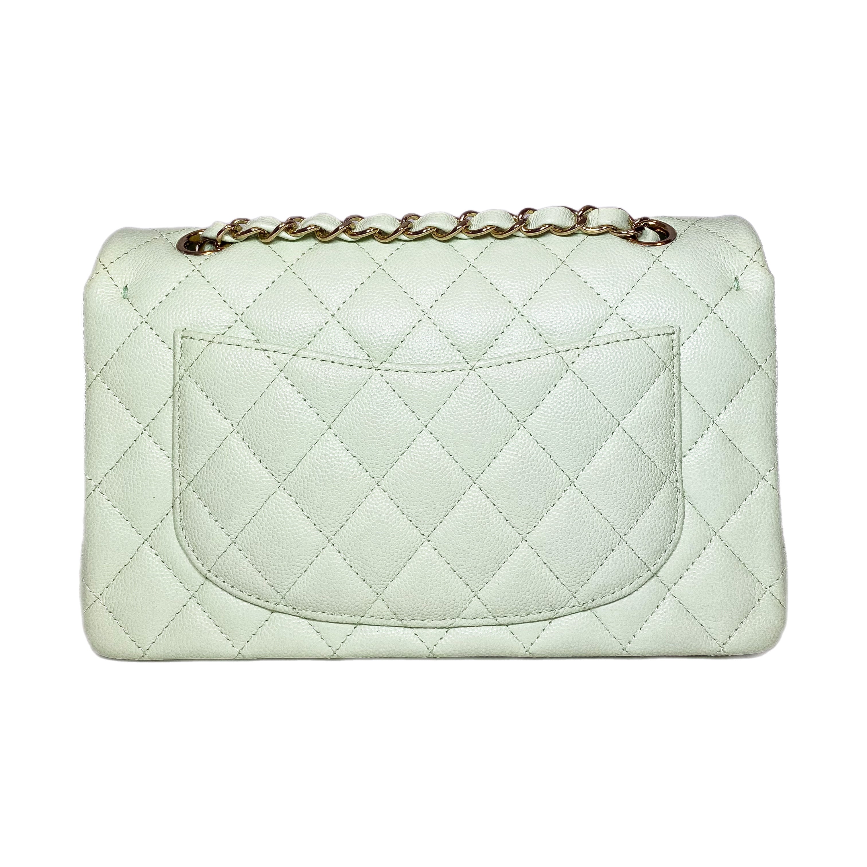 Chanel Mint Small Double Flap Bag