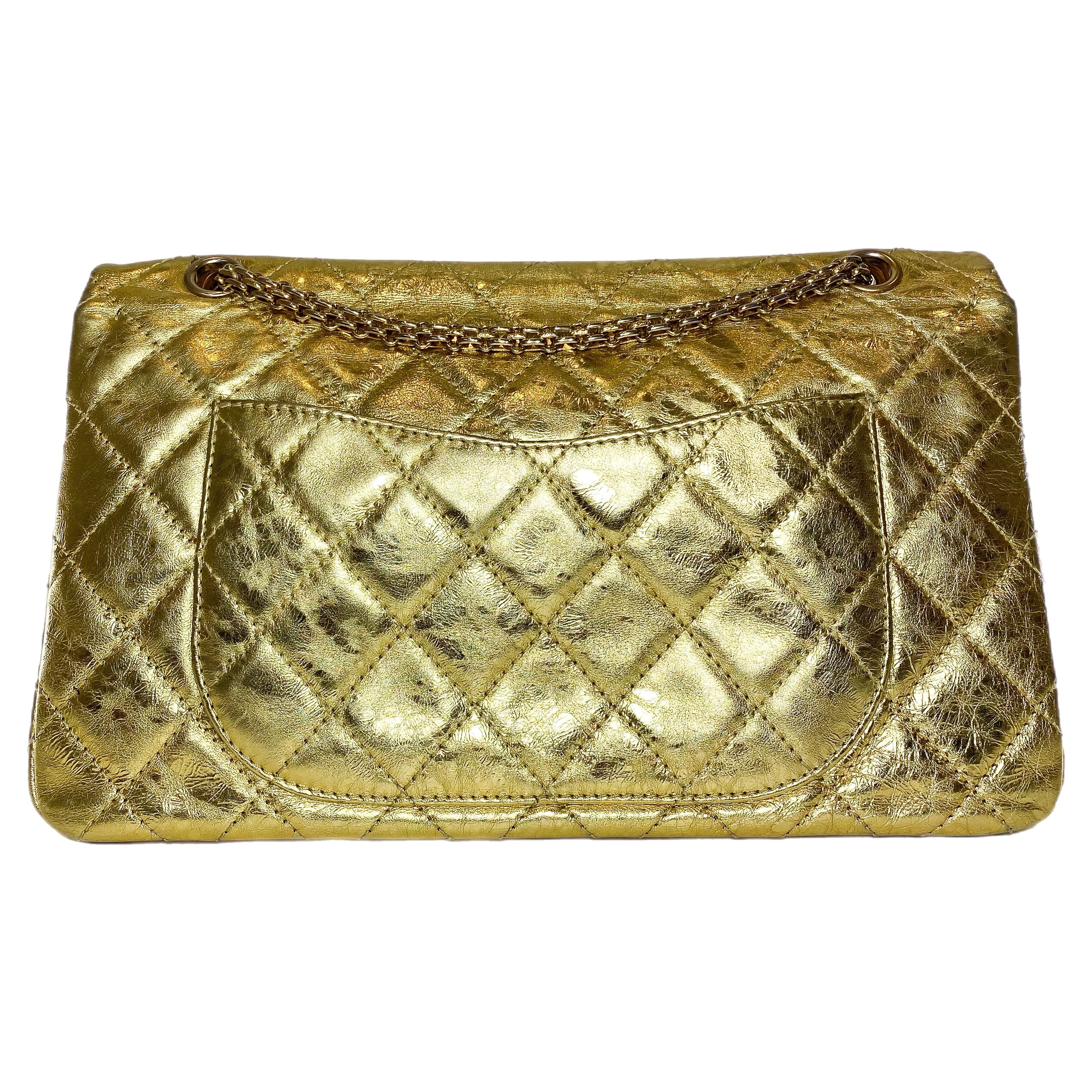 Chanel Metallic Gold Reissue Flap Bag