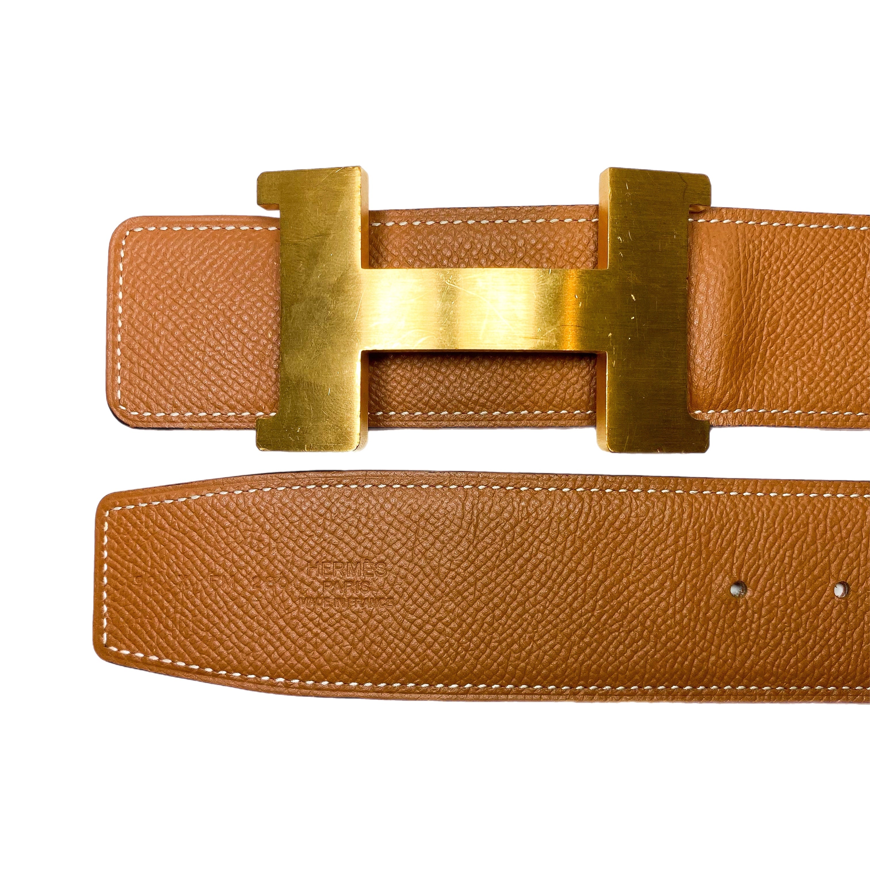 Orange hermes belt hotsell