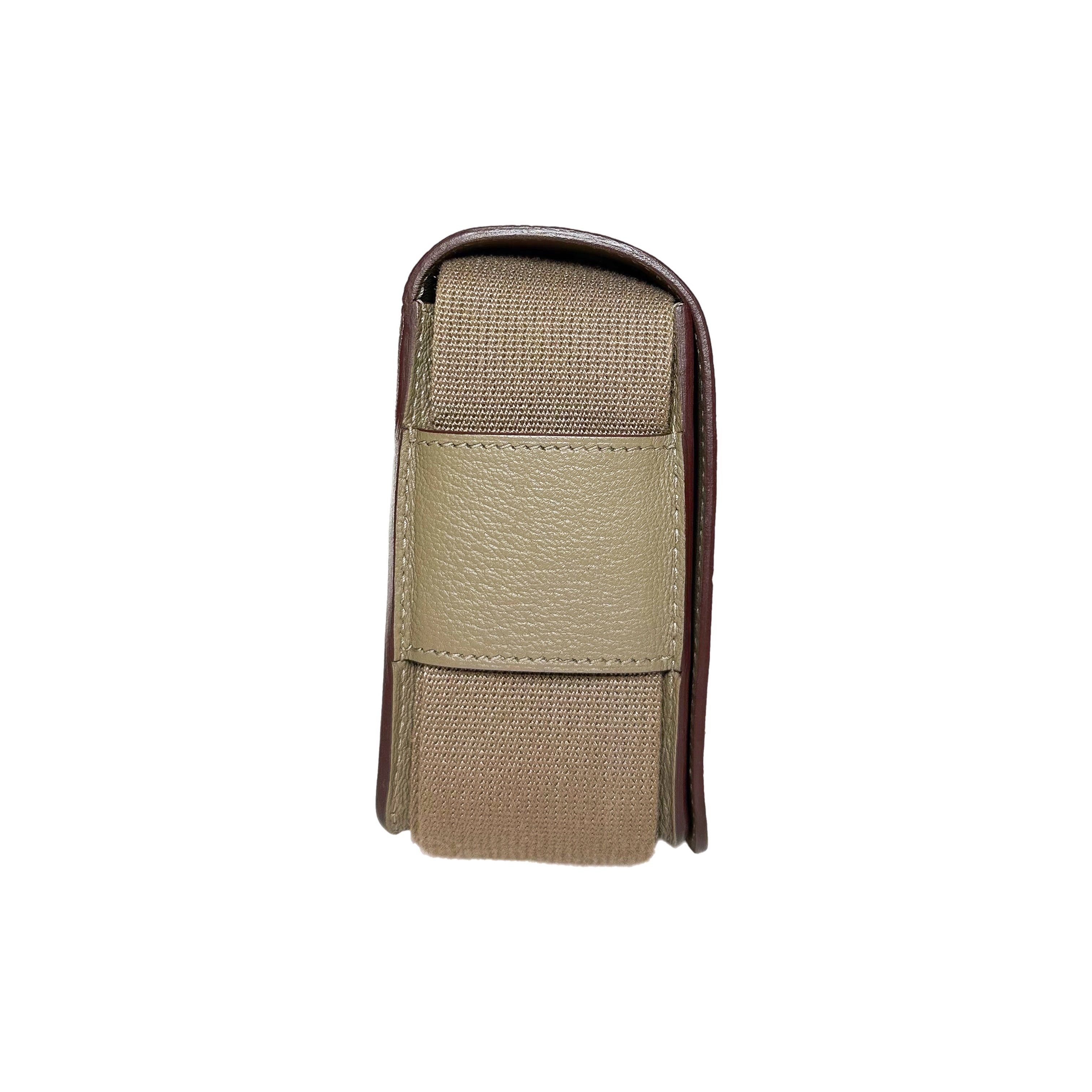 Hermes Geta Etoupe Chevre Gold Hardware