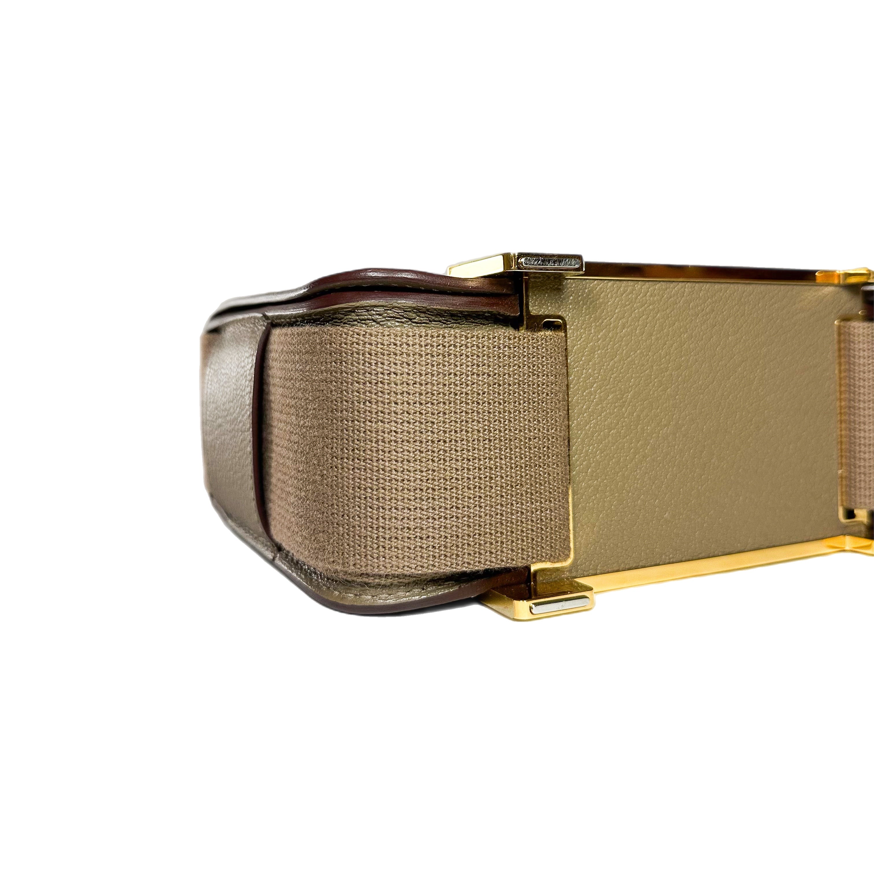 Hermes Geta Etoupe Chevre Gold Hardware