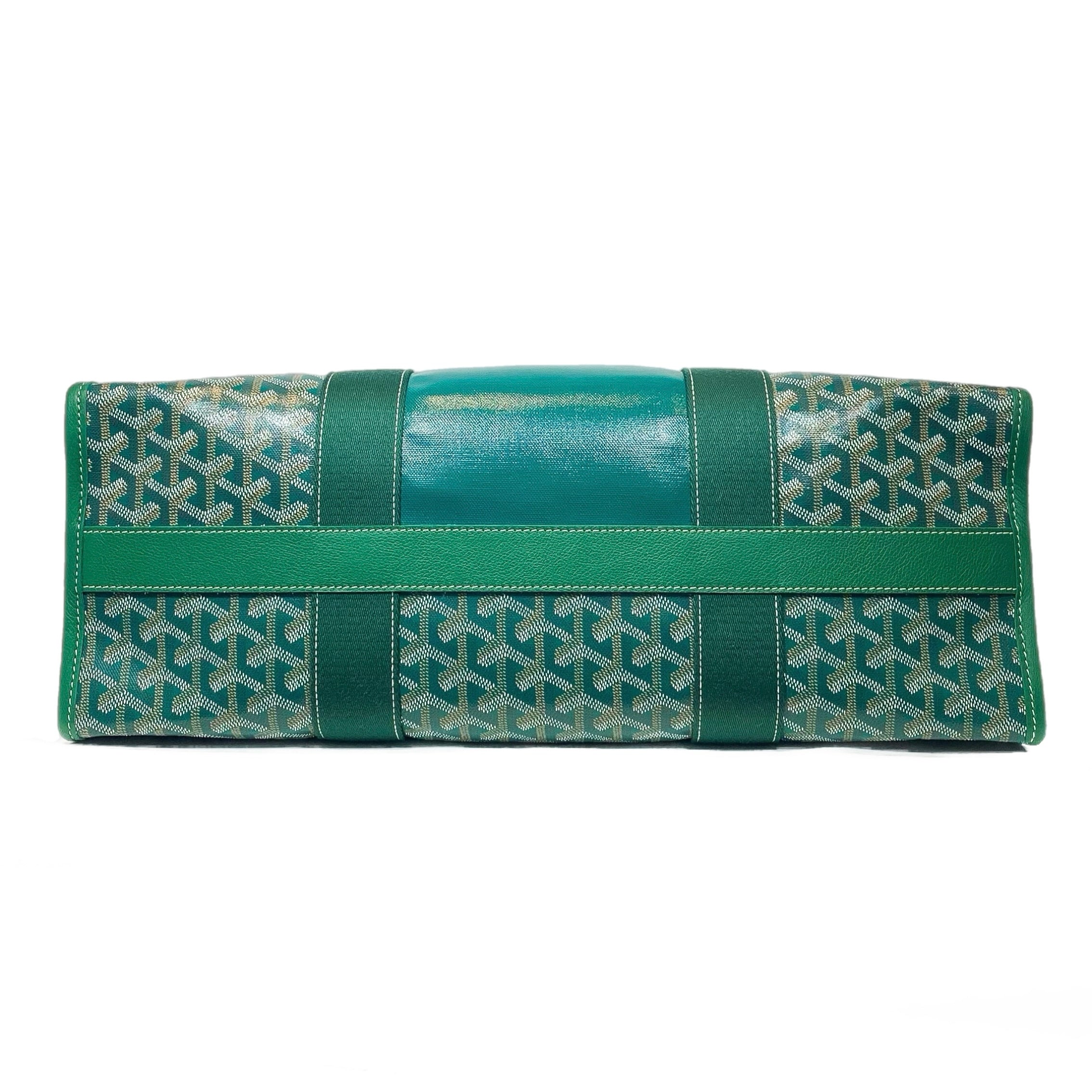 Goyard French Bulldog Green Villette Consign of the Times