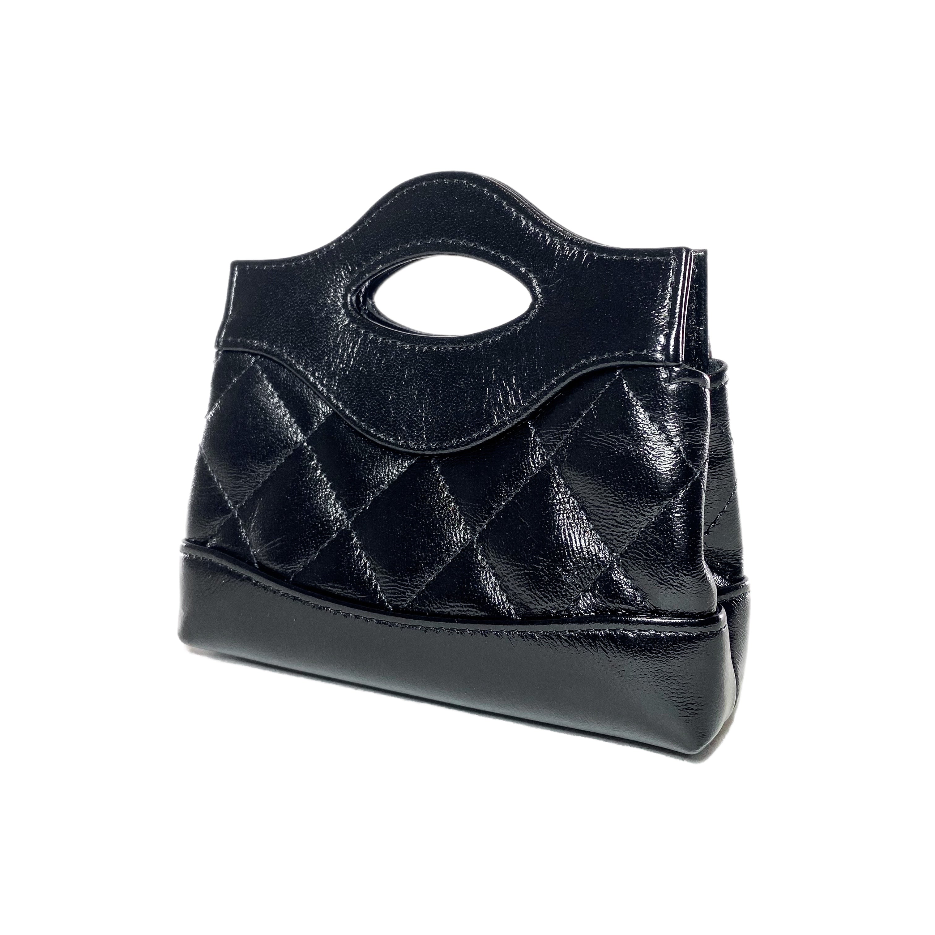 Chanel Nano 31 Shiny Black Shopper