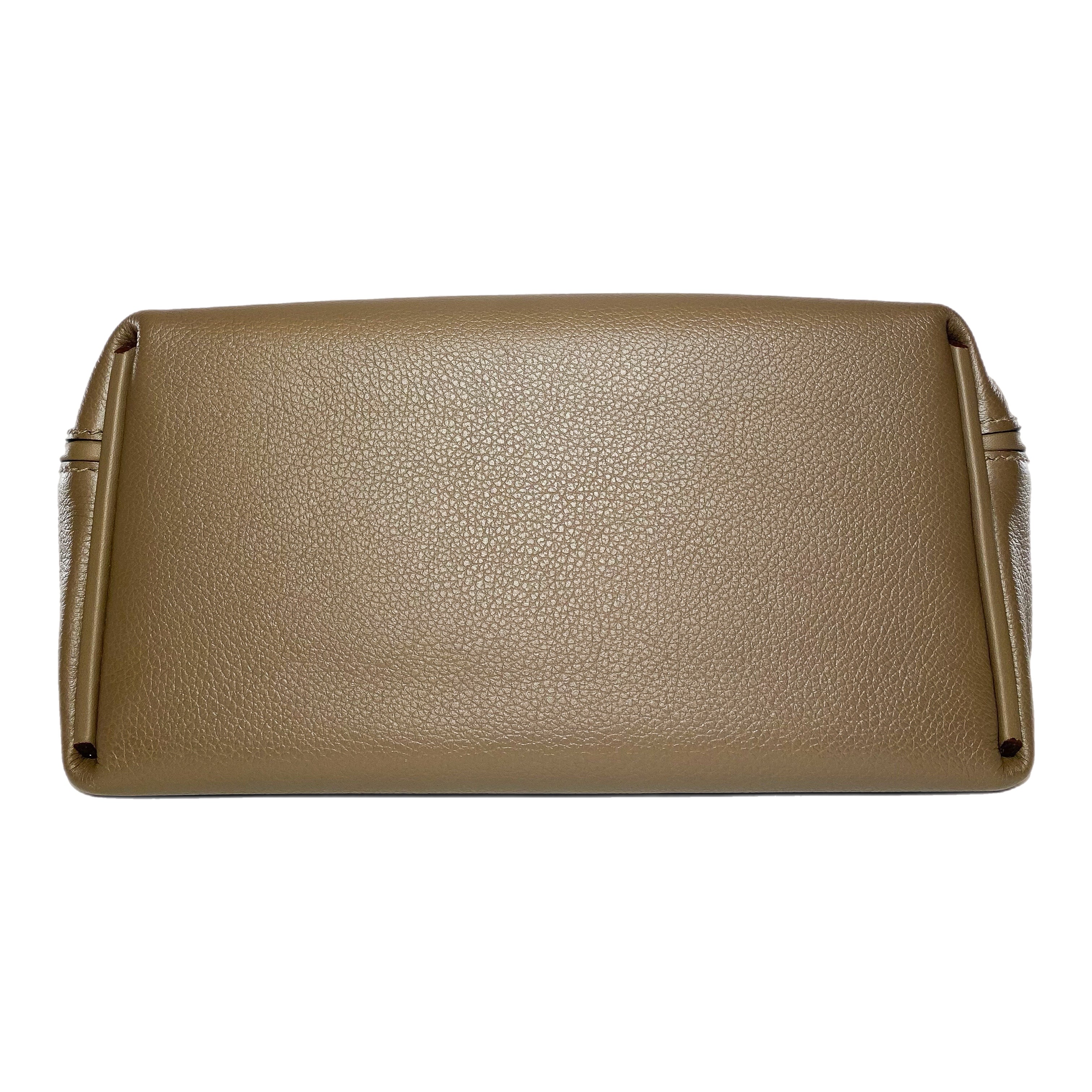 Hermes Mini 24/24 Etoupe Evercolor Gold Hardware