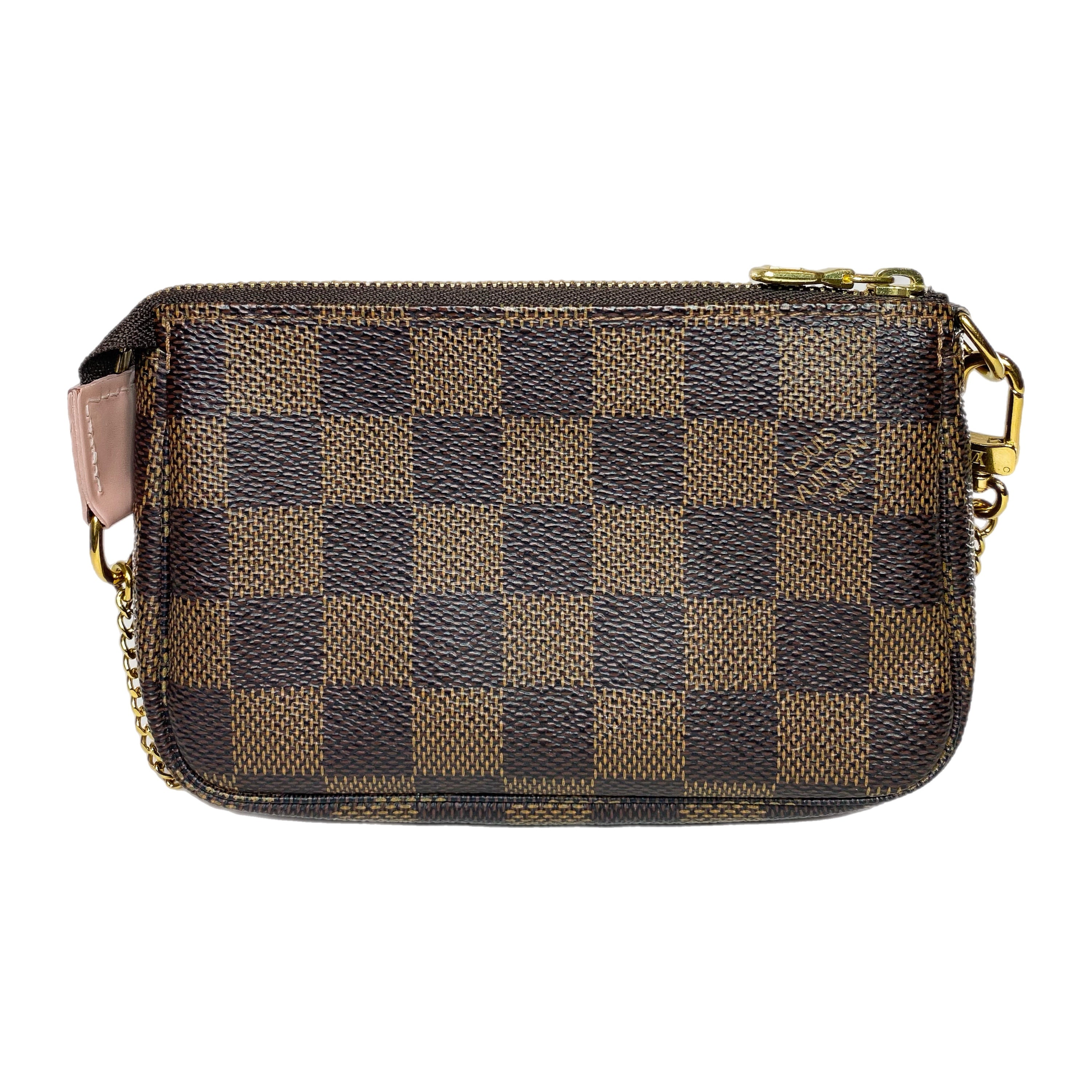 Louis Vuitton Damier Ebene Animation Big Wheel Mini Pochette