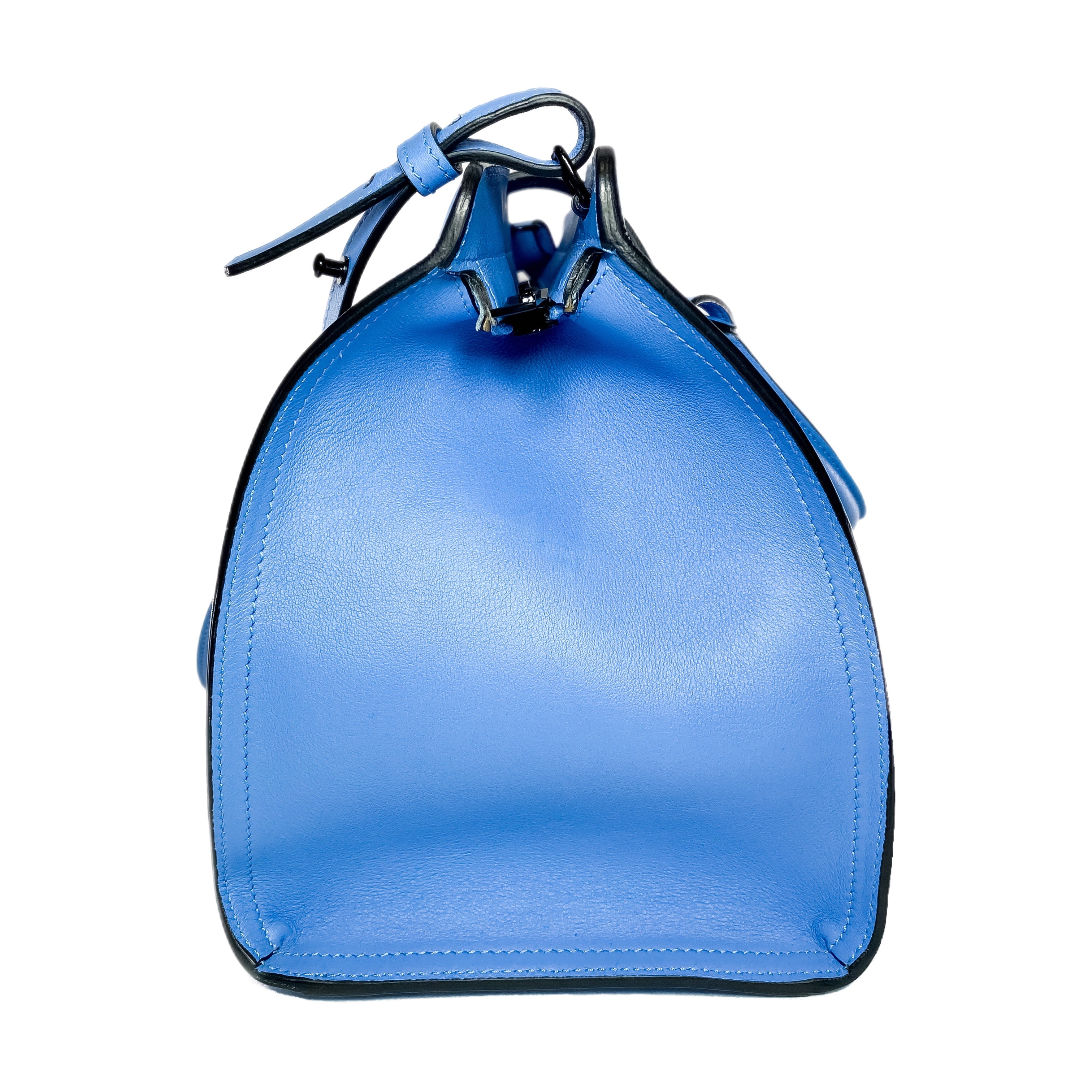 YSL Blue Cabas Tote