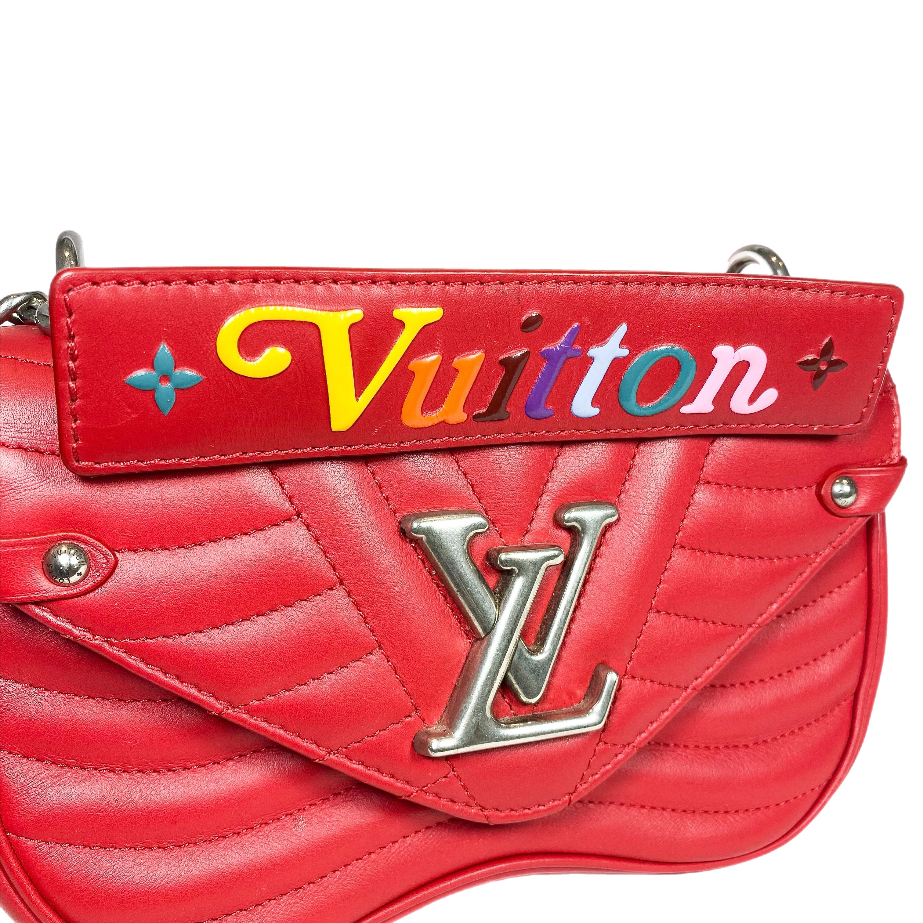 Louis Vuitton Scarlet New Wave Chain PM