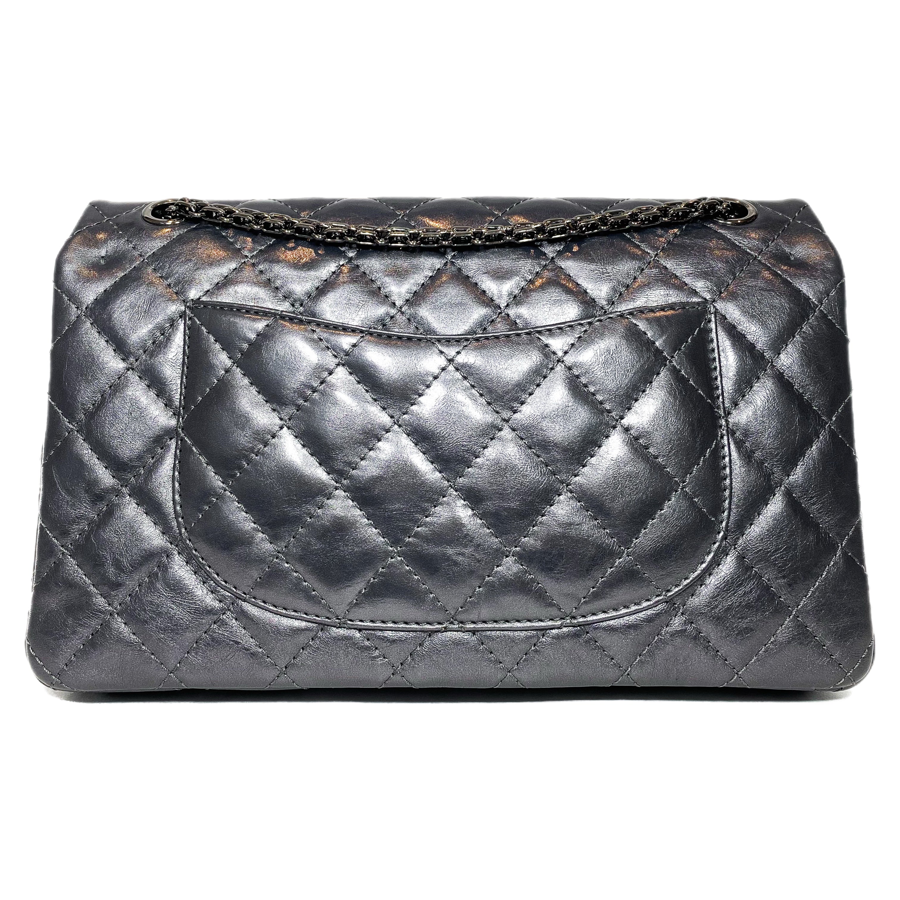 Chanel Gray Reissue Flap Bag