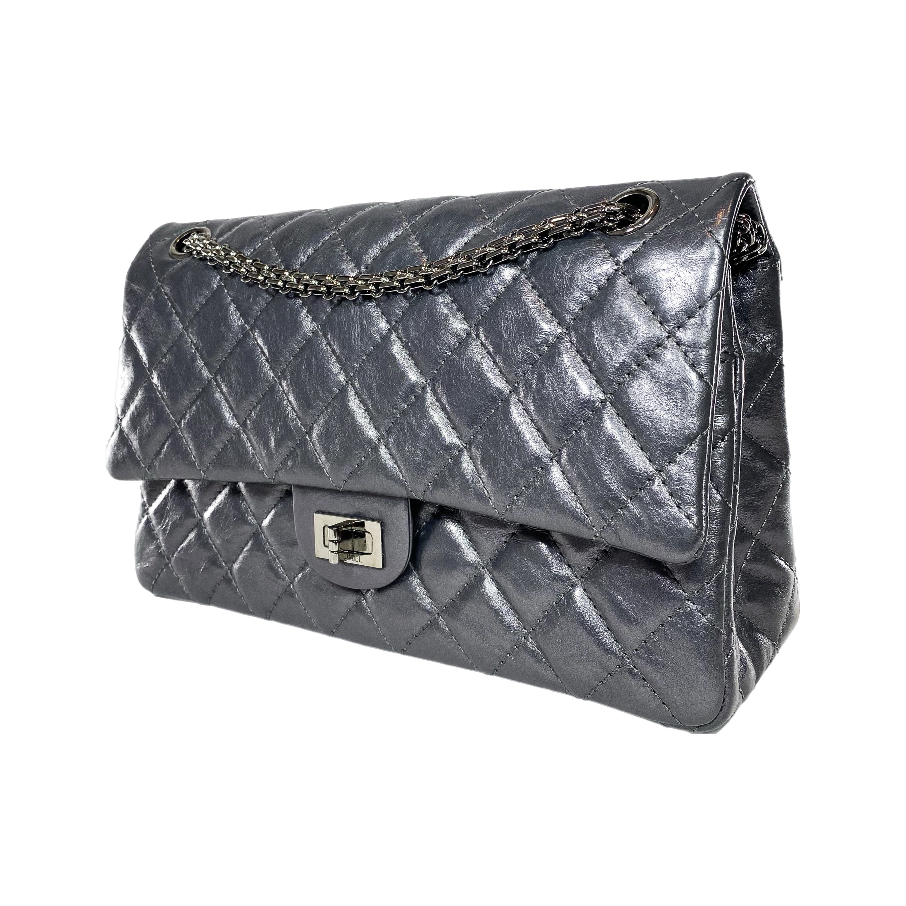 Chanel Gray Reissue Flap Bag