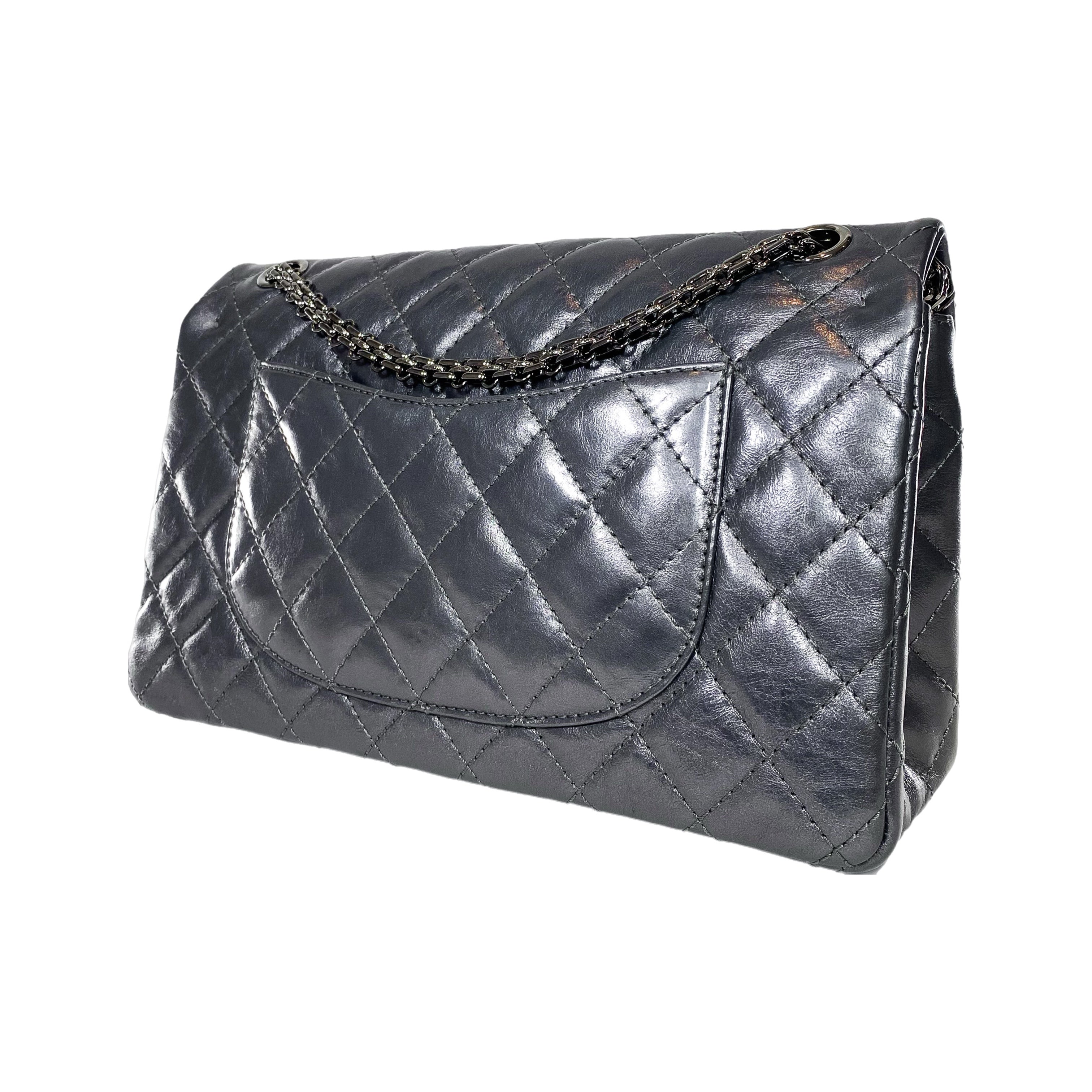 Chanel Gray Reissue Flap Bag