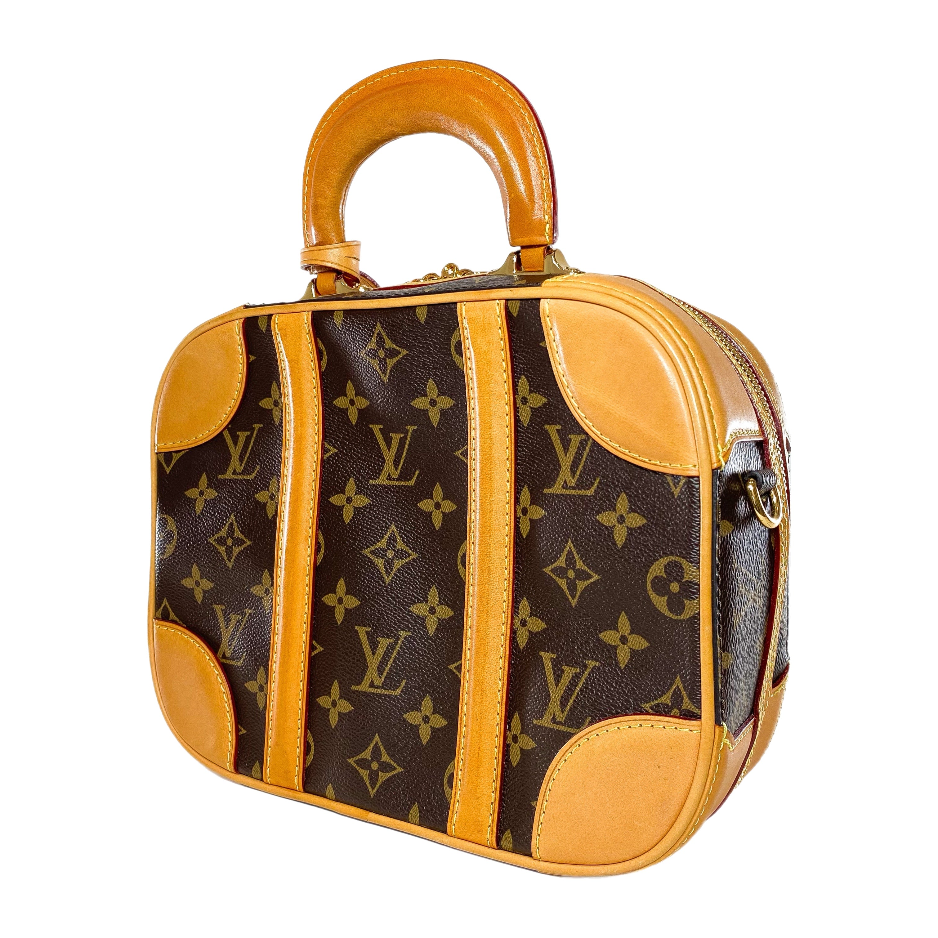 Louis Vuitton Monogram Trunk Valisette PM