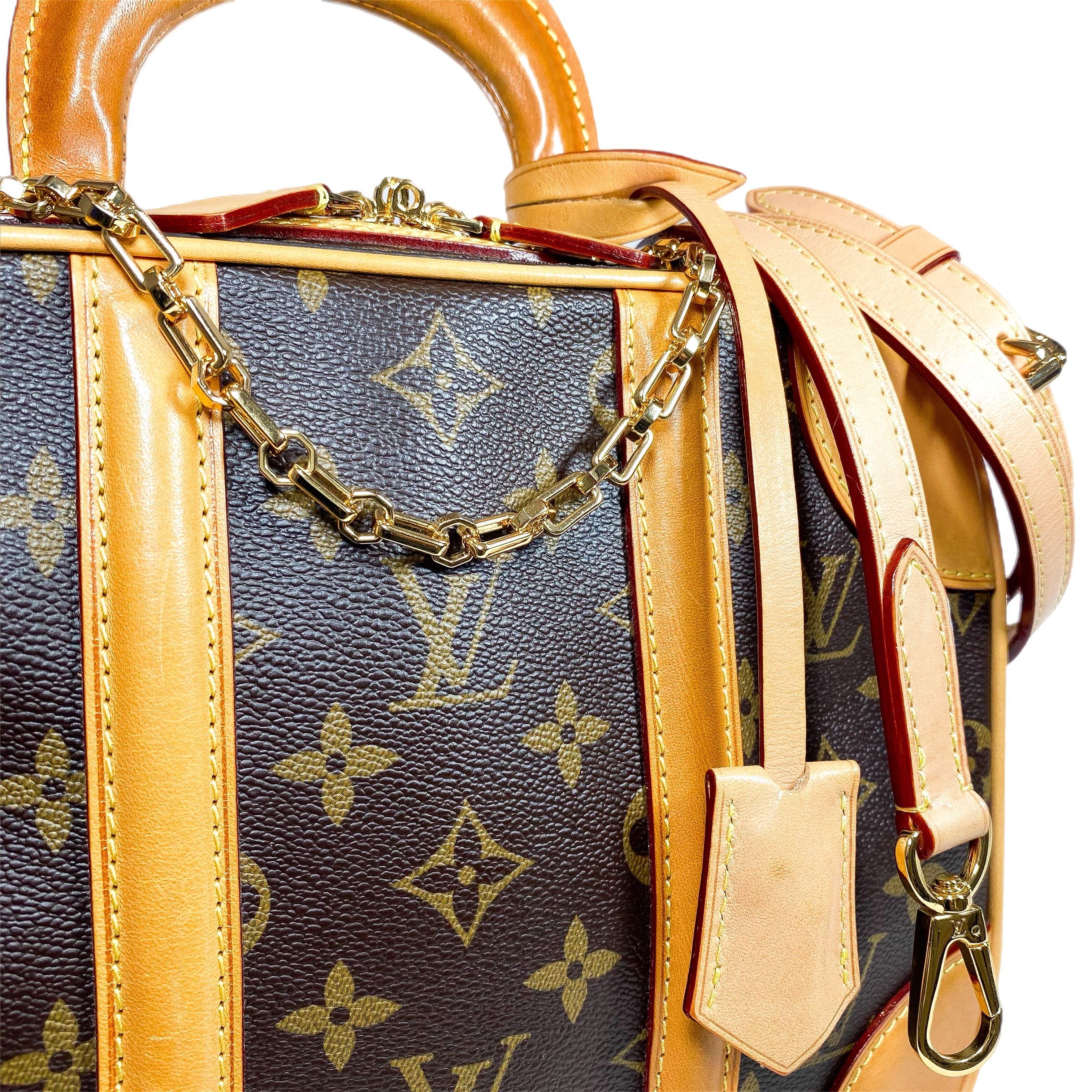 Louis Vuitton Monogram Trunk Valisette PM