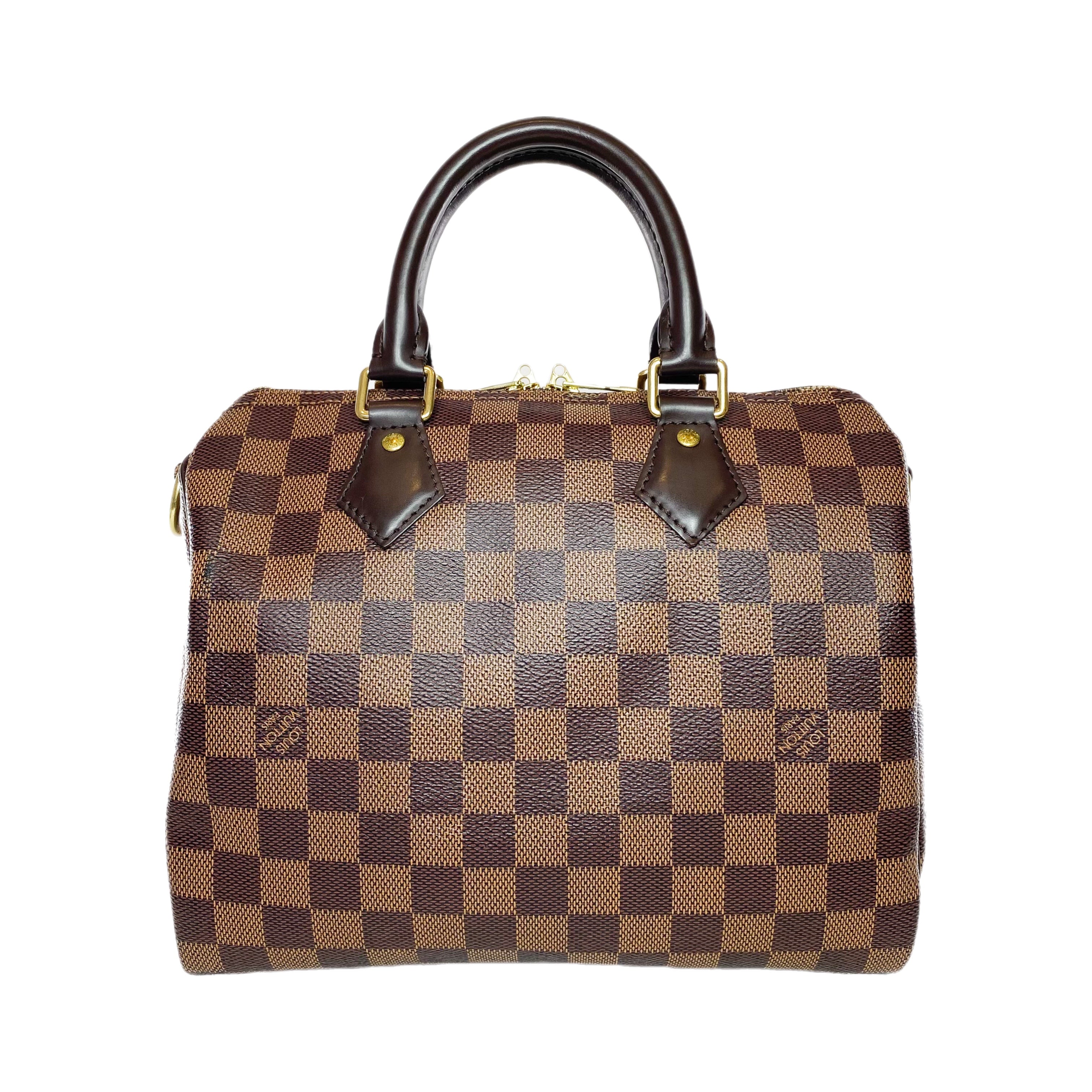 Louis Vuitton Speedy 25 Damier Ebene Bandouliere