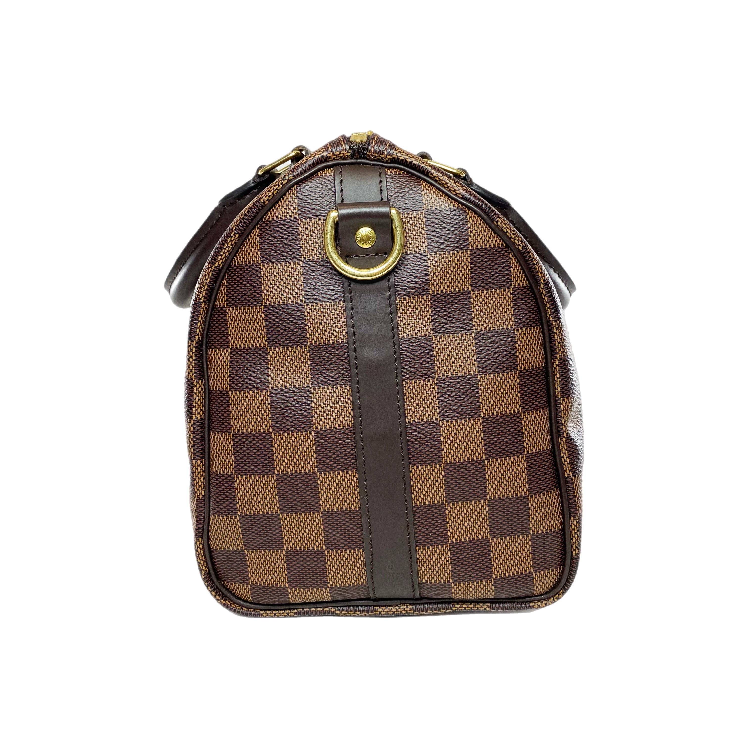 Louis Vuitton Speedy 25 Damier Ebene Bandouliere