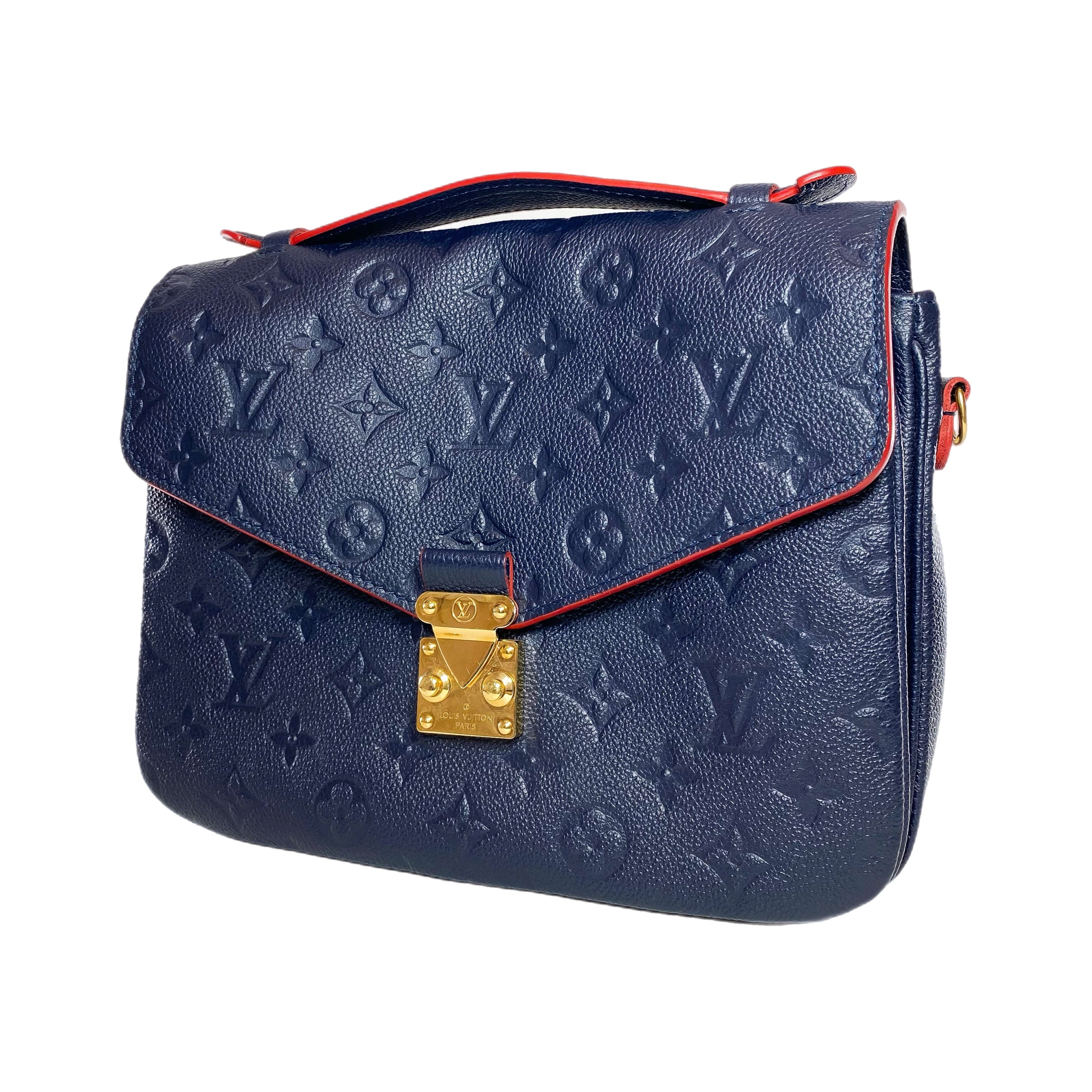 Louis Vuitton Marine Rouge Empreinte Metis Pochette