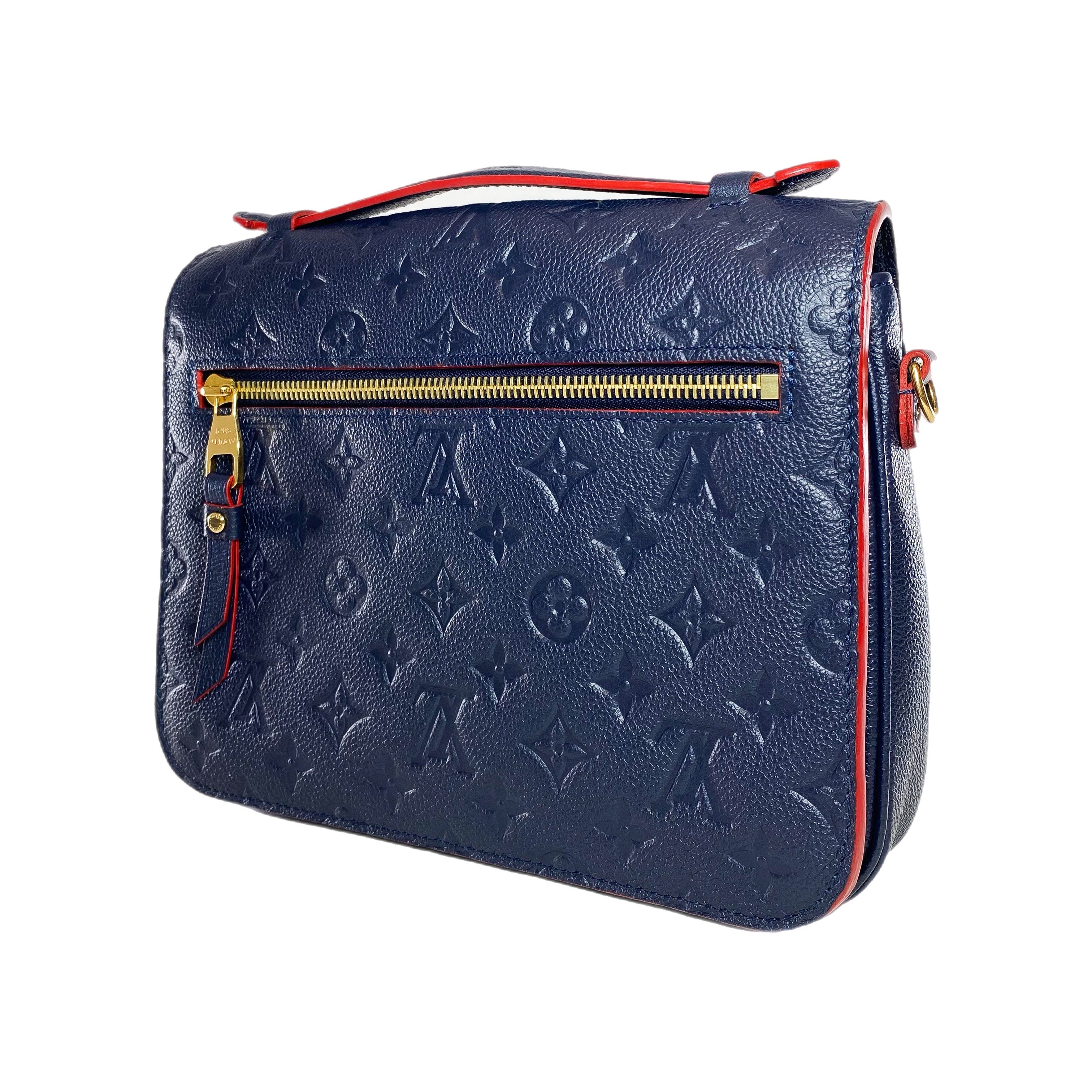 Louis Vuitton Marine Rouge Empreinte Metis Pochette