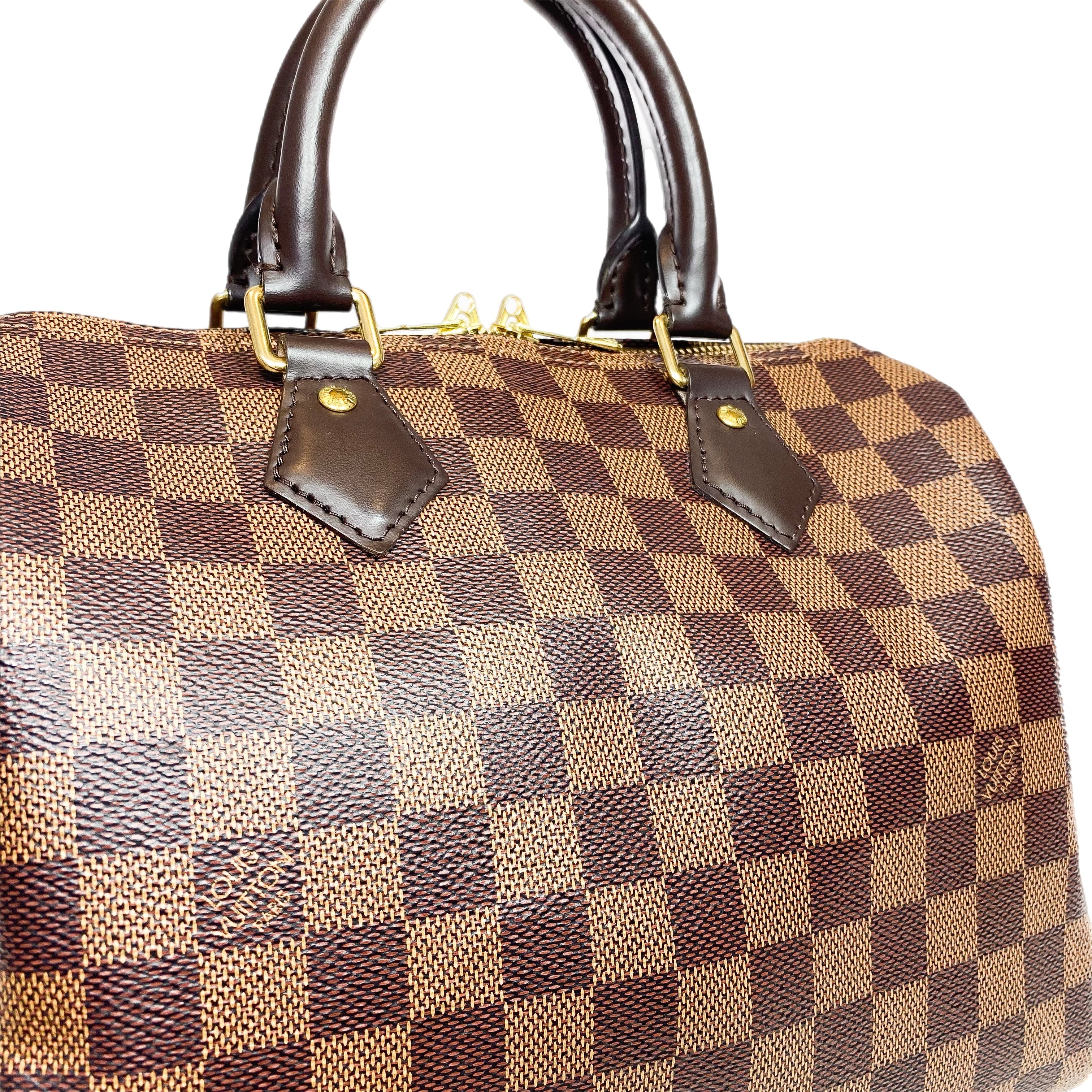 Louis Vuitton Speedy 25 Damier Ebene Bandouliere