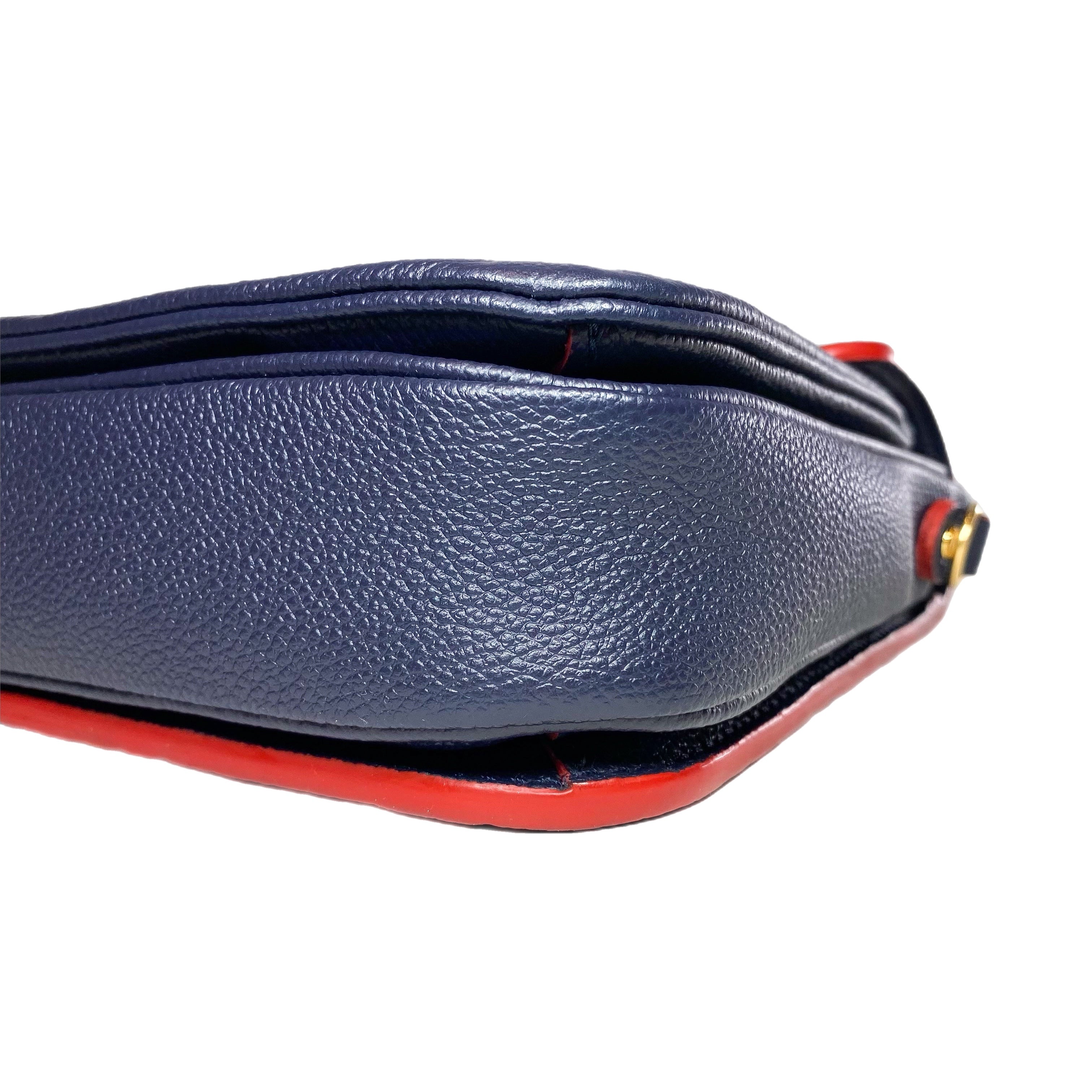 Louis Vuitton Marine Rouge Empreinte Metis Pochette