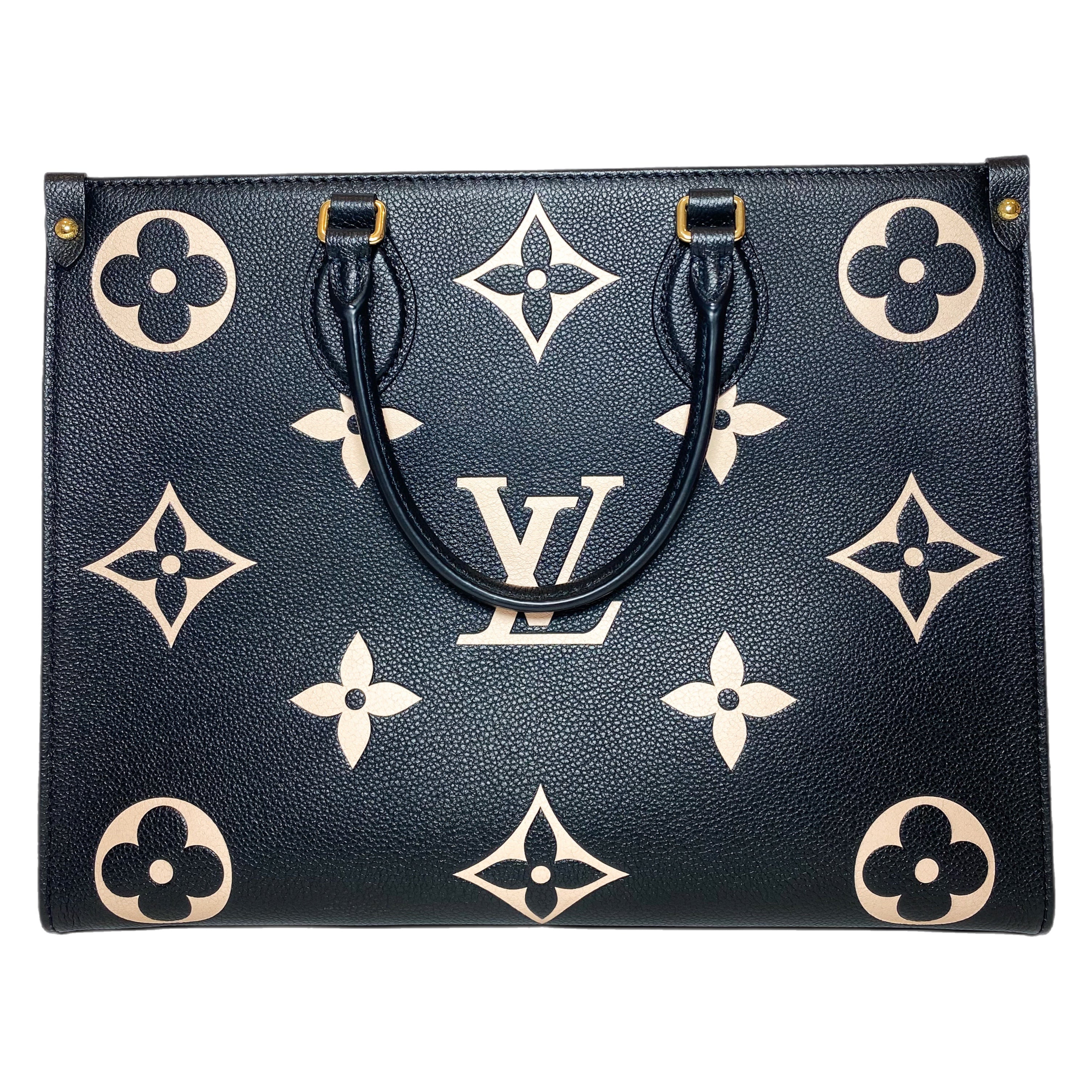 Louis Vuitton Black Beige MM OnTheGo