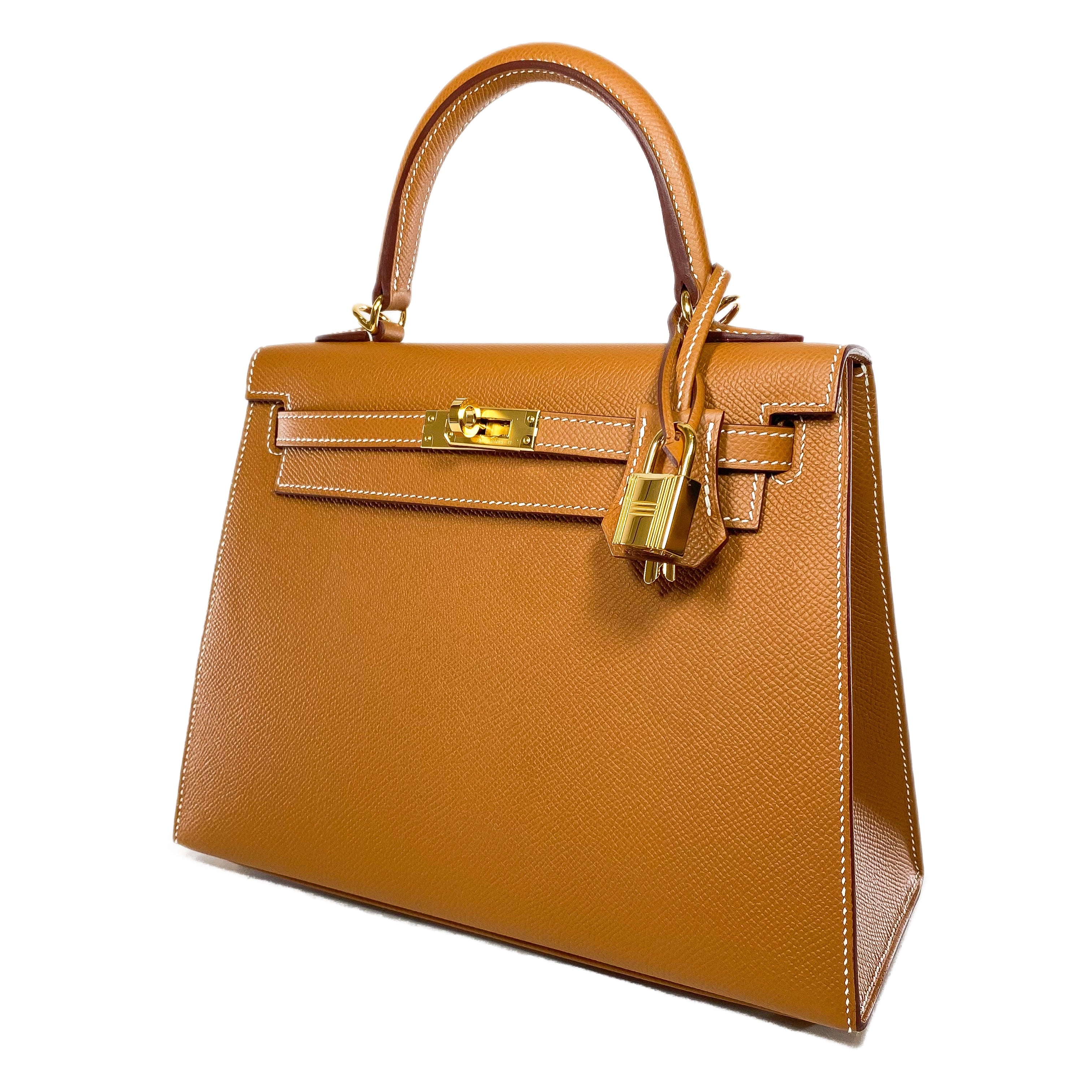 Hermes kelly 25 gold epsom hotsell