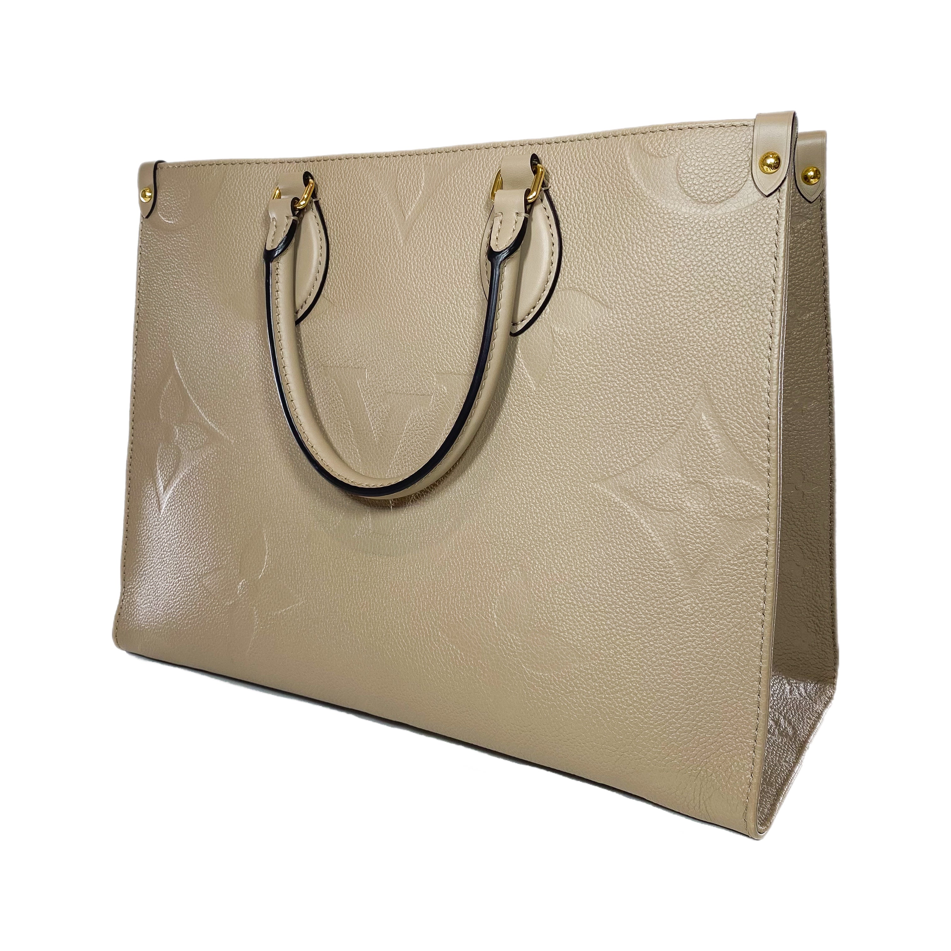 Louis Vuitton Tourterelle Monogram OnTheGo MM