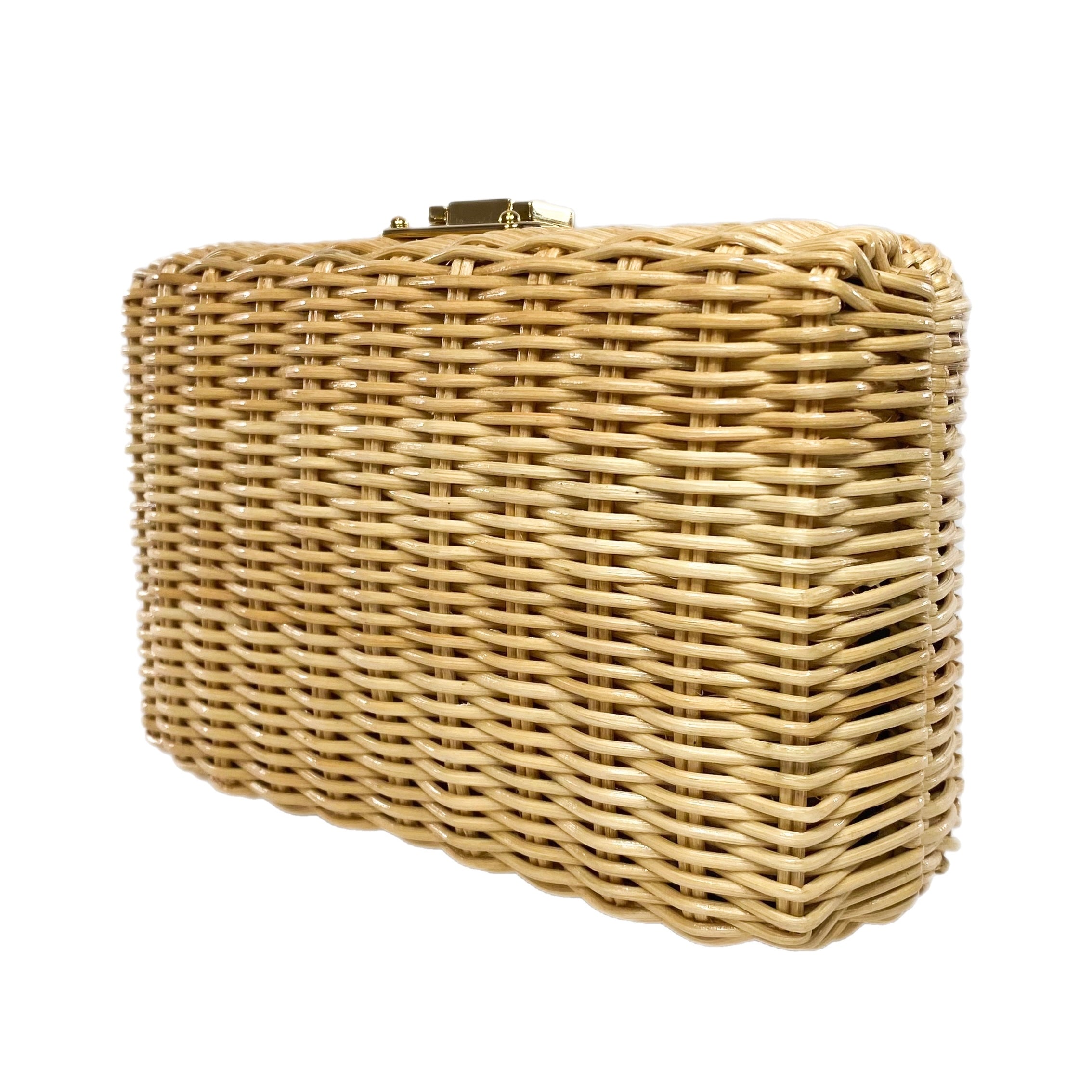 Prada shop wicker clutch