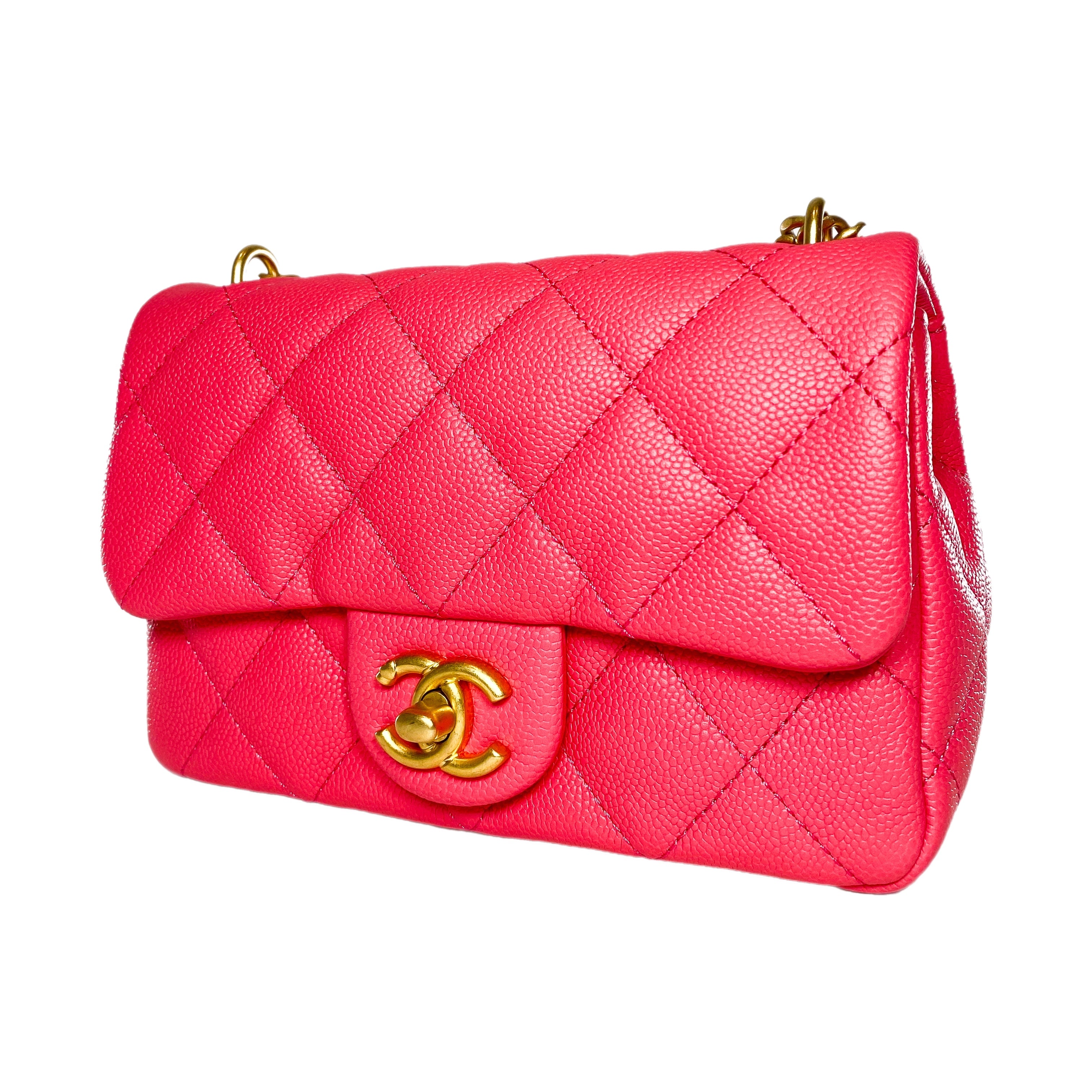 Chanel Hot Pink Mini Sweetheart Crush Bag