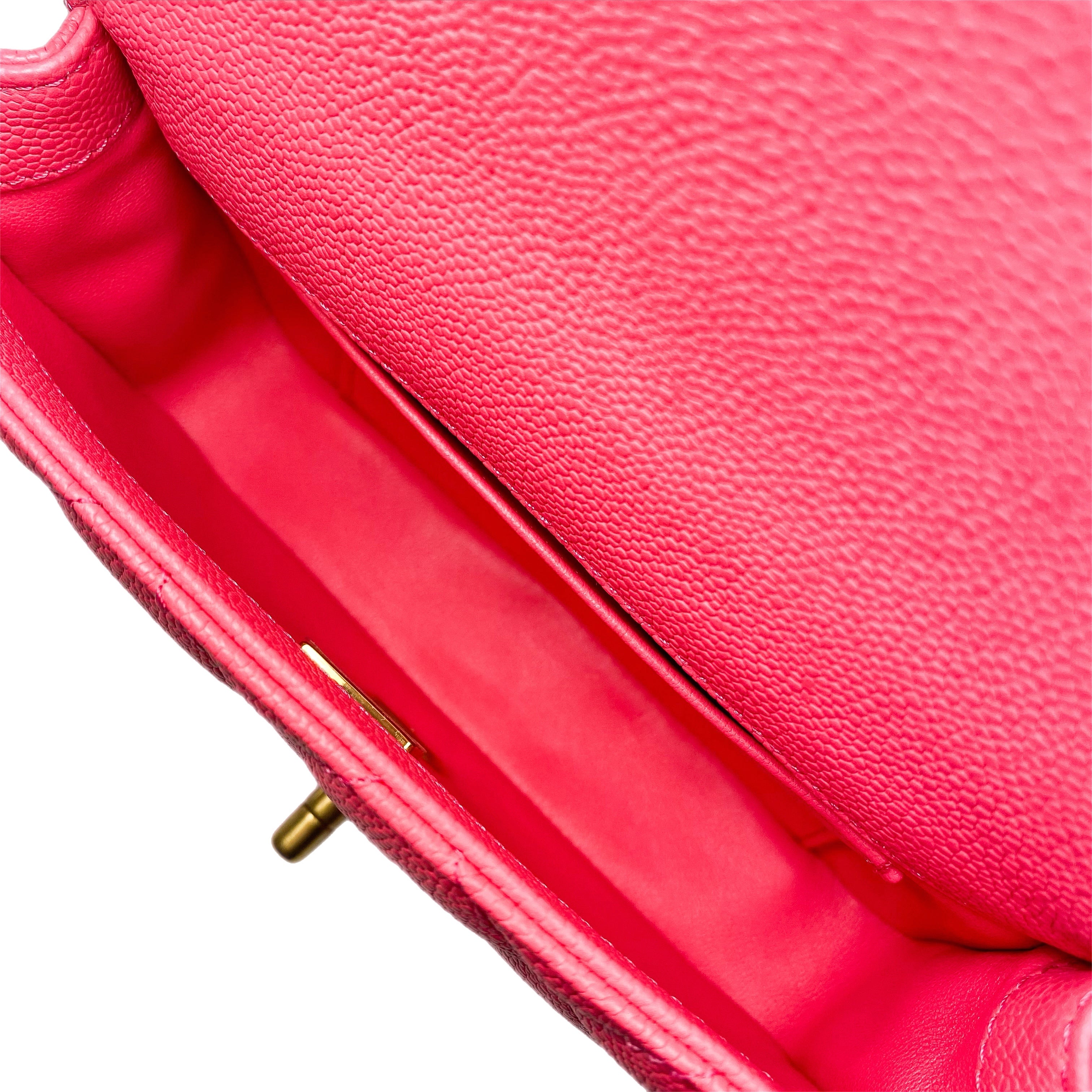 Chanel Hot Pink Mini Sweetheart Crush Bag