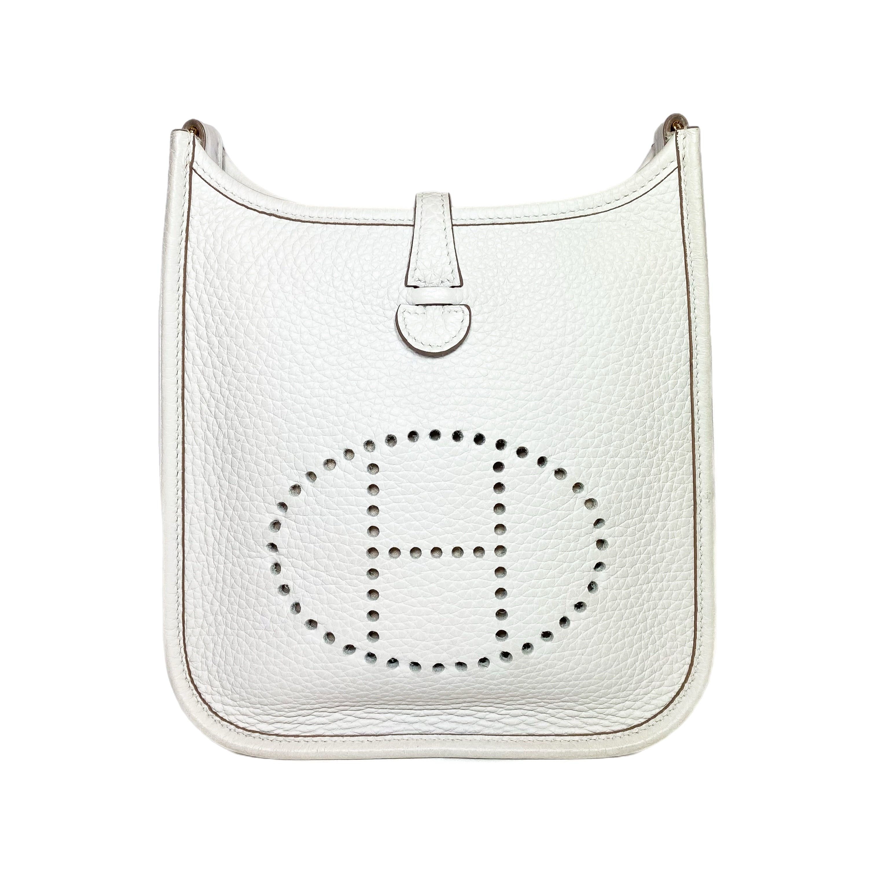 Hermes TPM Gris Pale Gold Hardware