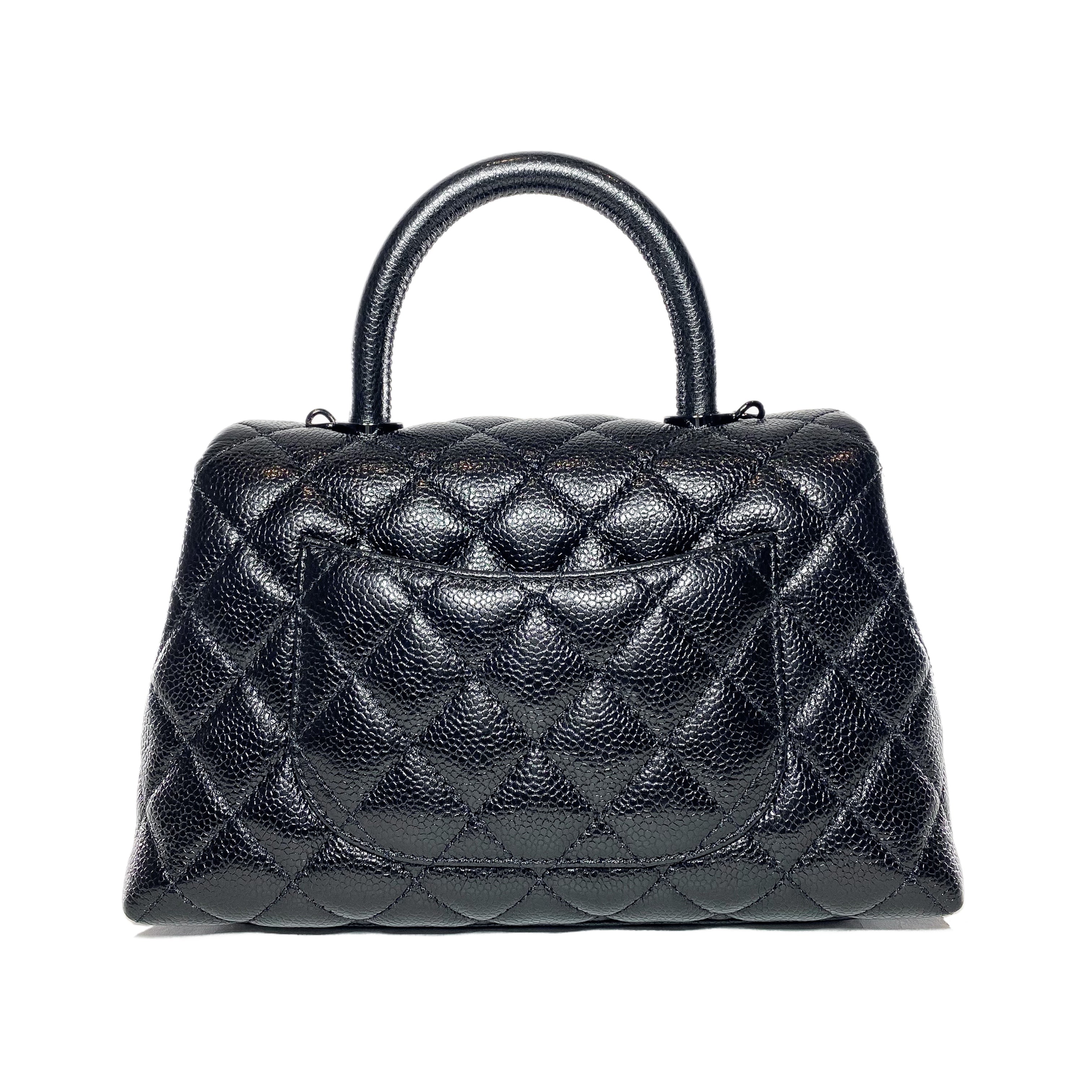 Chanel So Black Mini Coco Handle