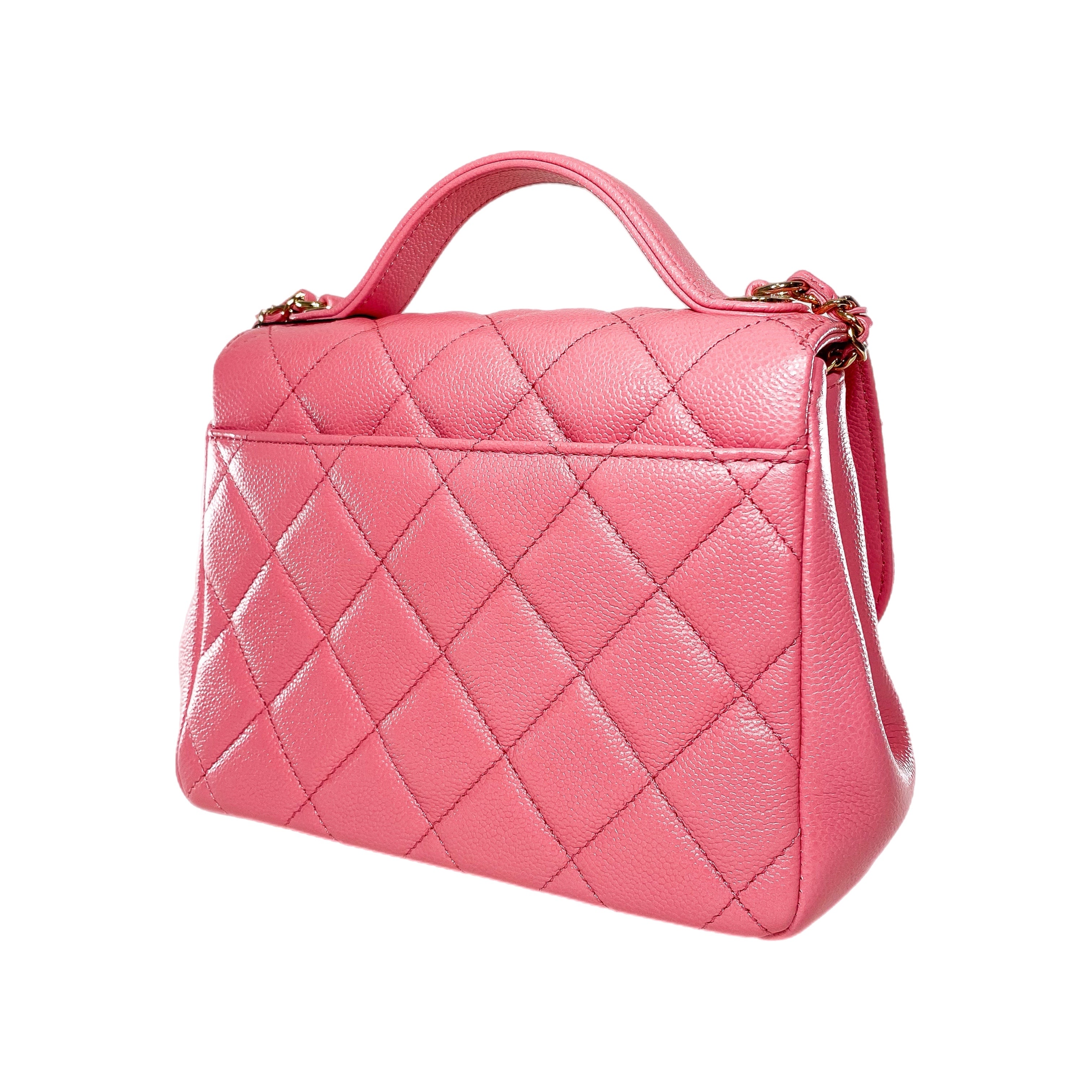 Chanel Pink Business Affinity Small Flap Bag