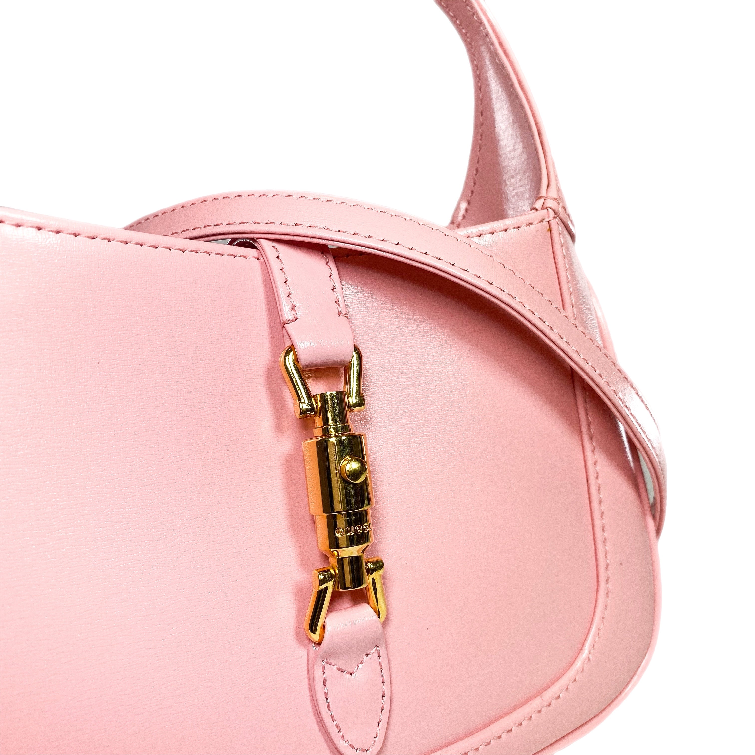 Gucci Wild Rose Boarded Lux Mini Jackie 1961